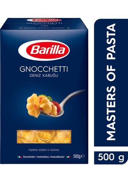 Barilla Deniz Kabuğu/ Gnocchetti Sade Makarna 500 Gr