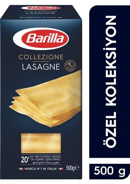 Barilla Lazanya/ Lasagne Sade Makarna 500 Gr