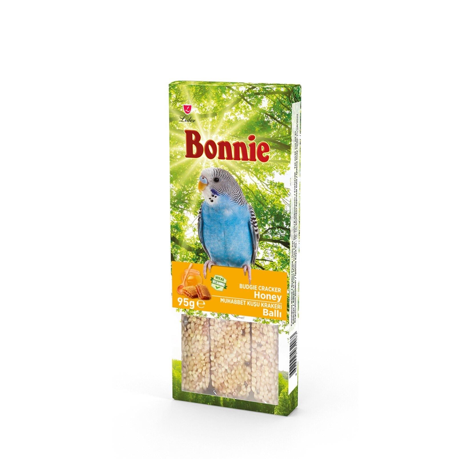 Bonnie Ballı Muhabbet Kuş Krakeri 3'lü 95 G
