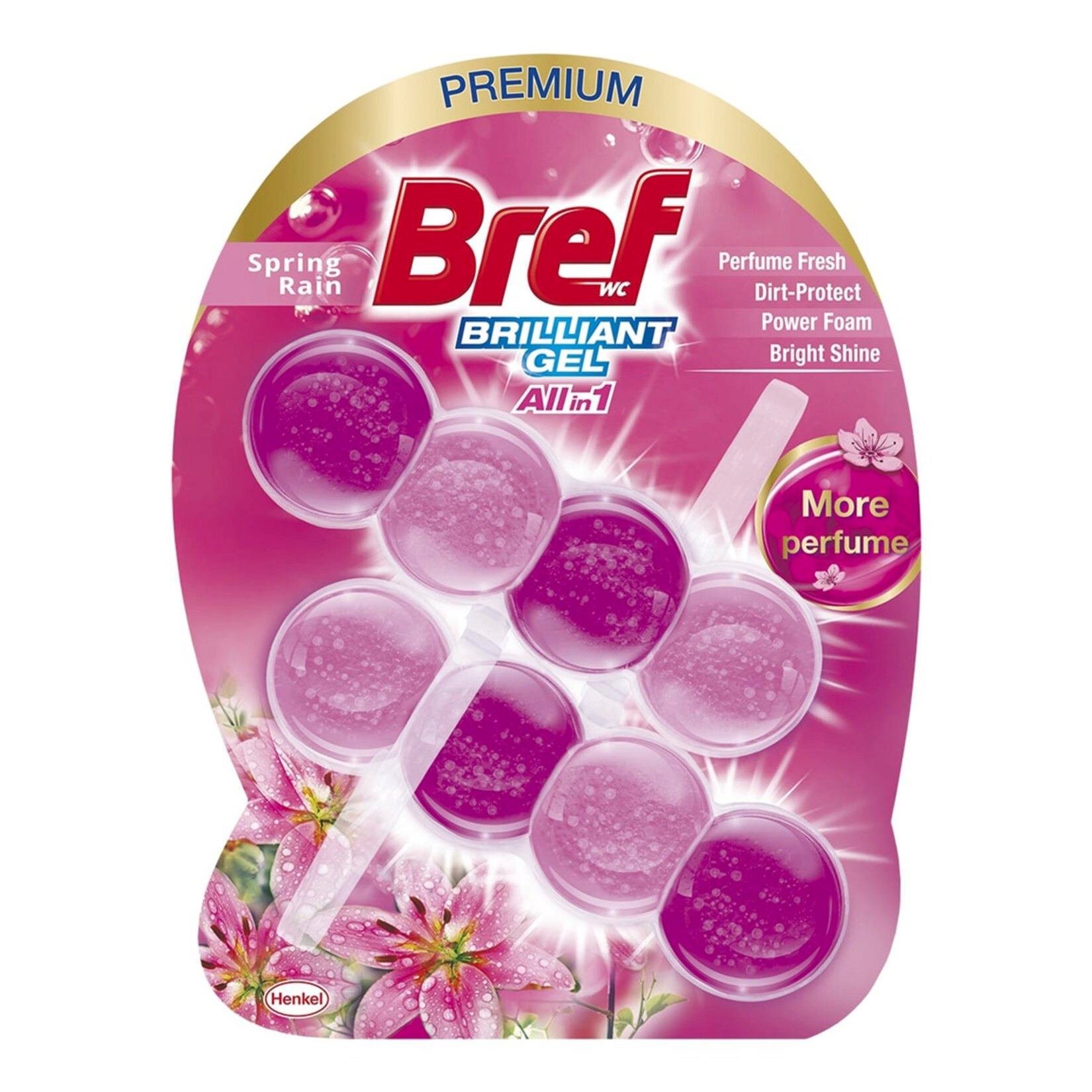 Bref Brilliant Gel Spring Rain Klozet Bloğu 2x42 G