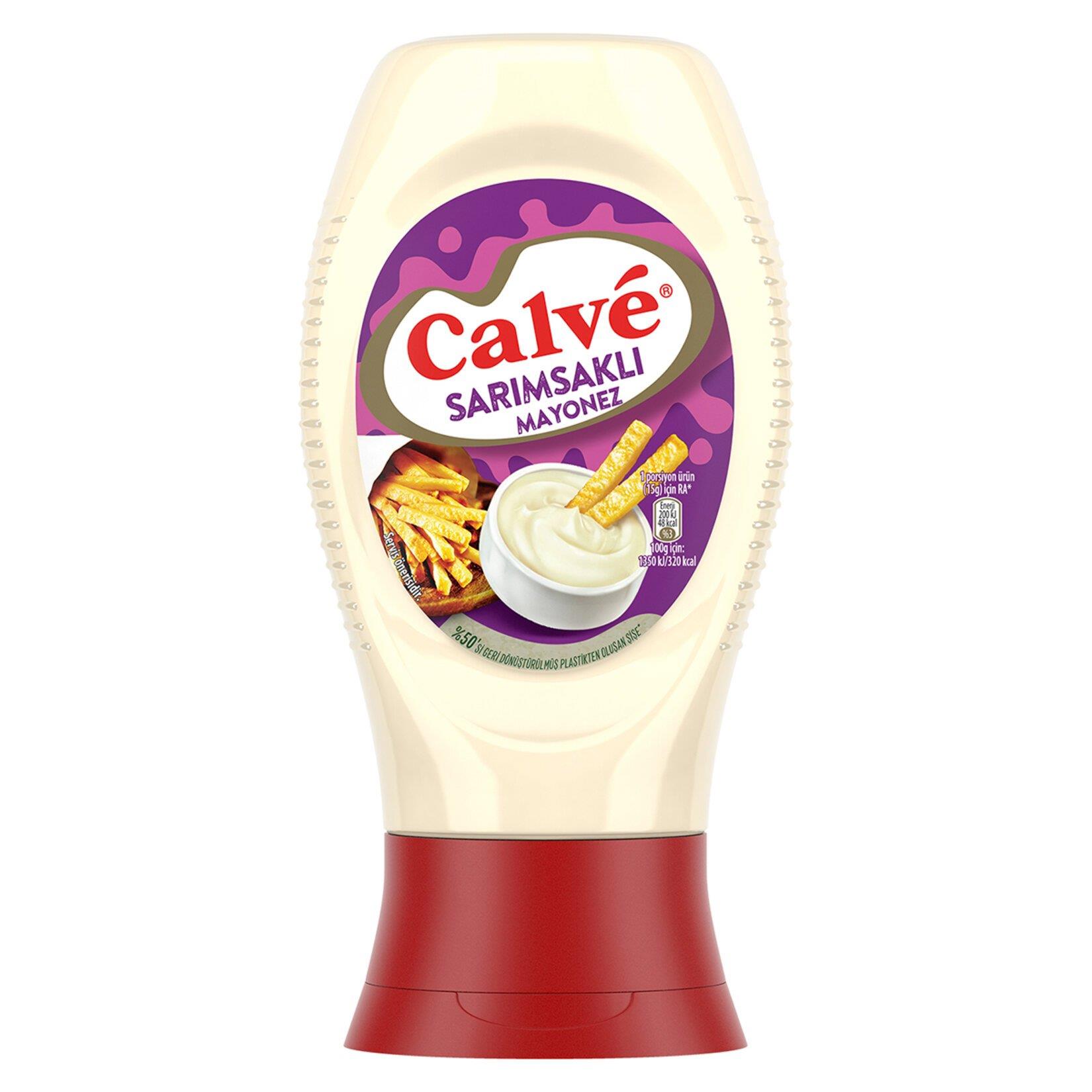 Calve Sarımsaklı Mayonez 245 G