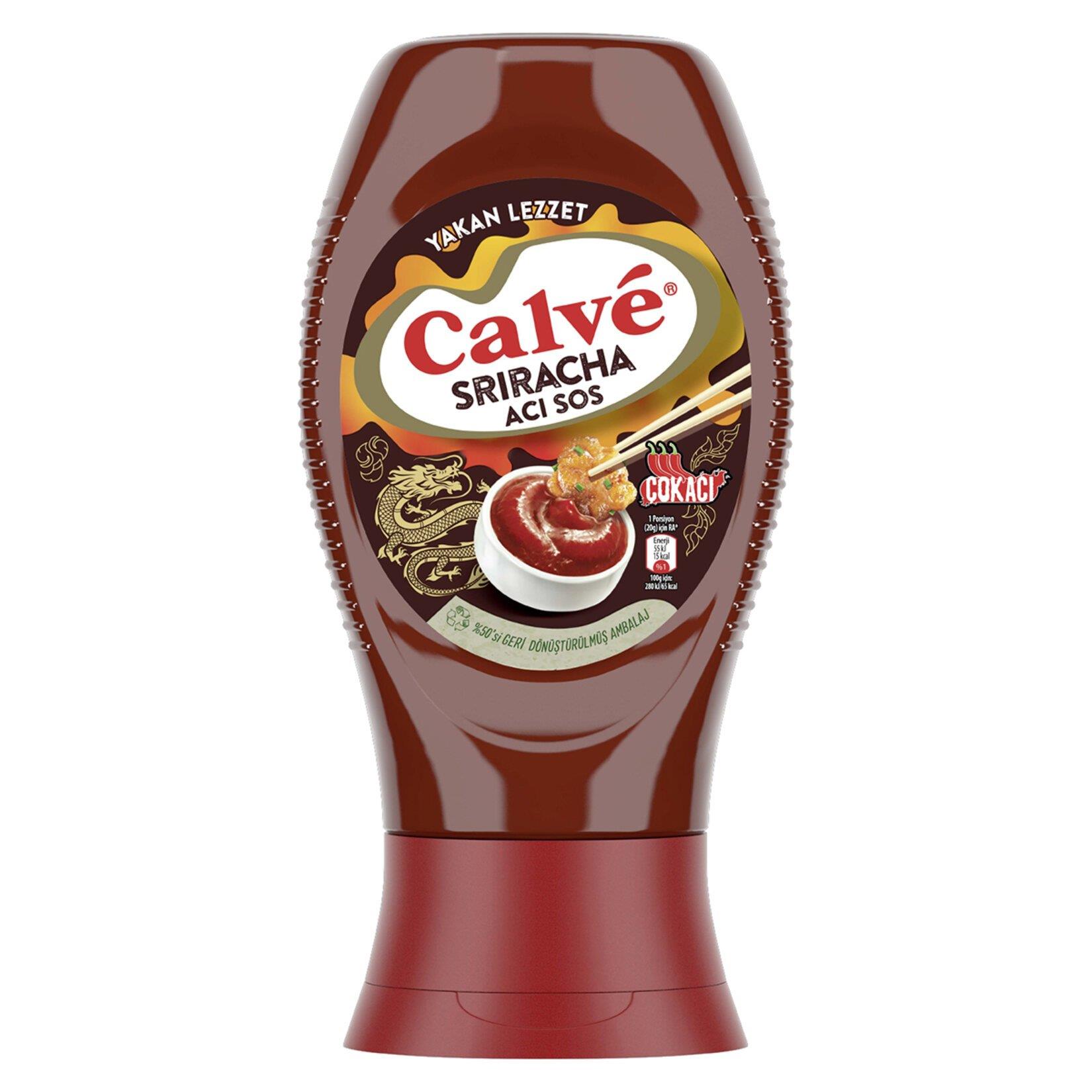 Calve Sriracha Acı Sos 255 G