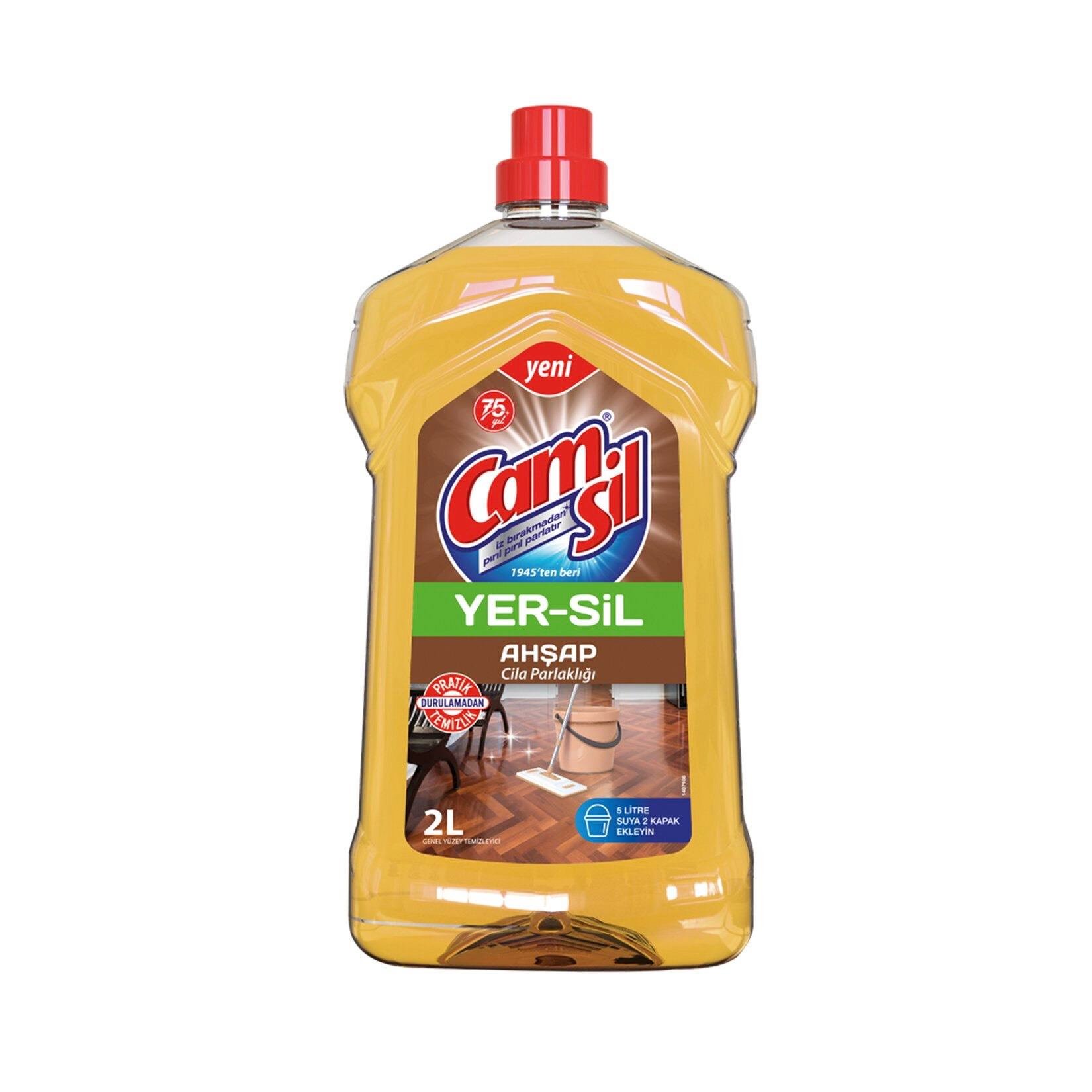 Camsil Yersil Ahşap Temizleyici 2 L
