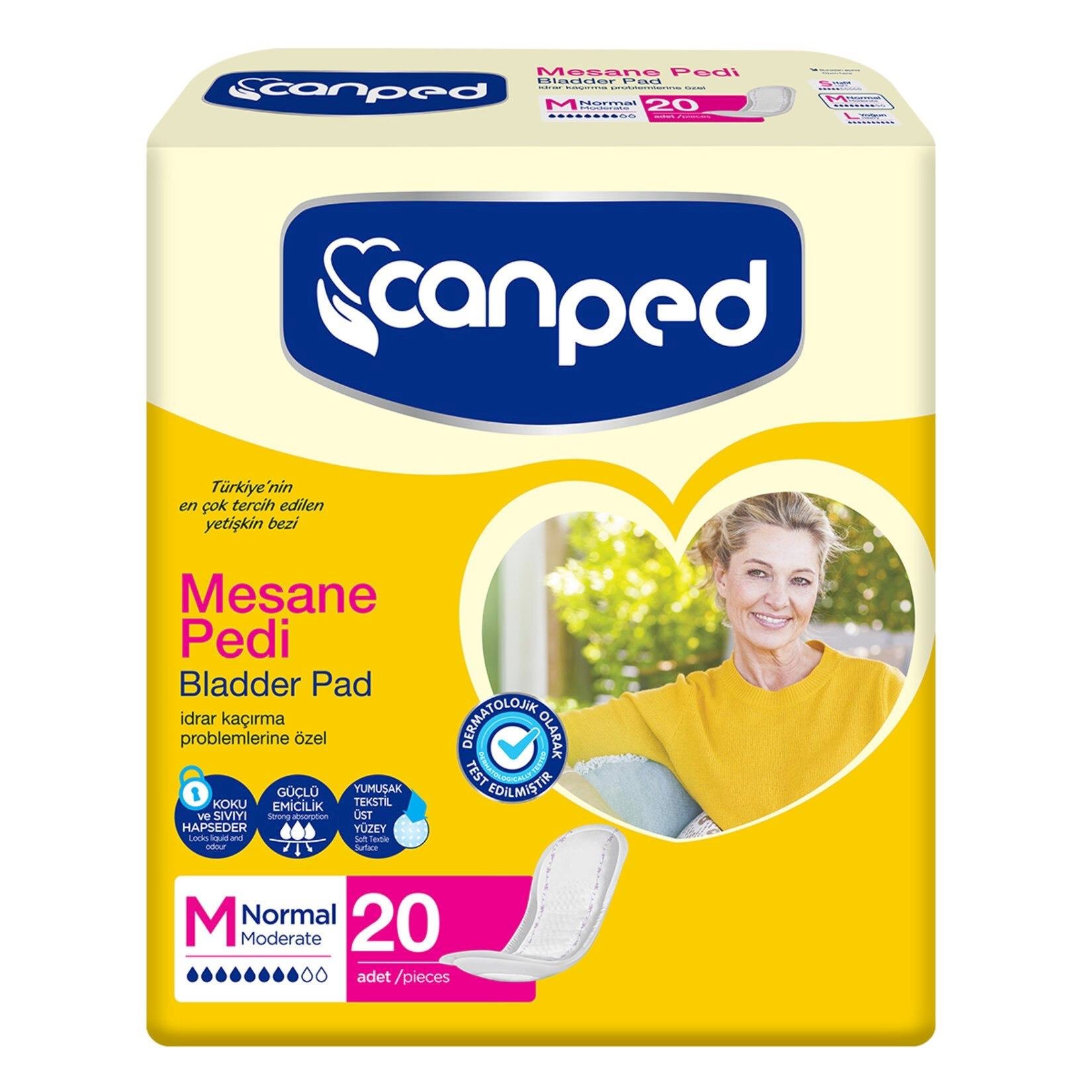Canped Mesane Pedi Avantaj Paketi Normal 20'li