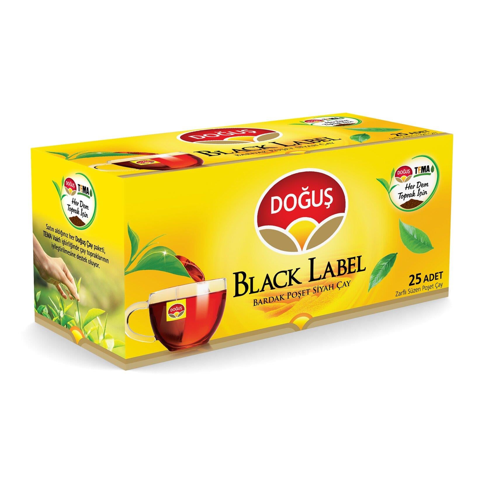 Doğuş Black Label Bardak Poşet Çay 25'Li