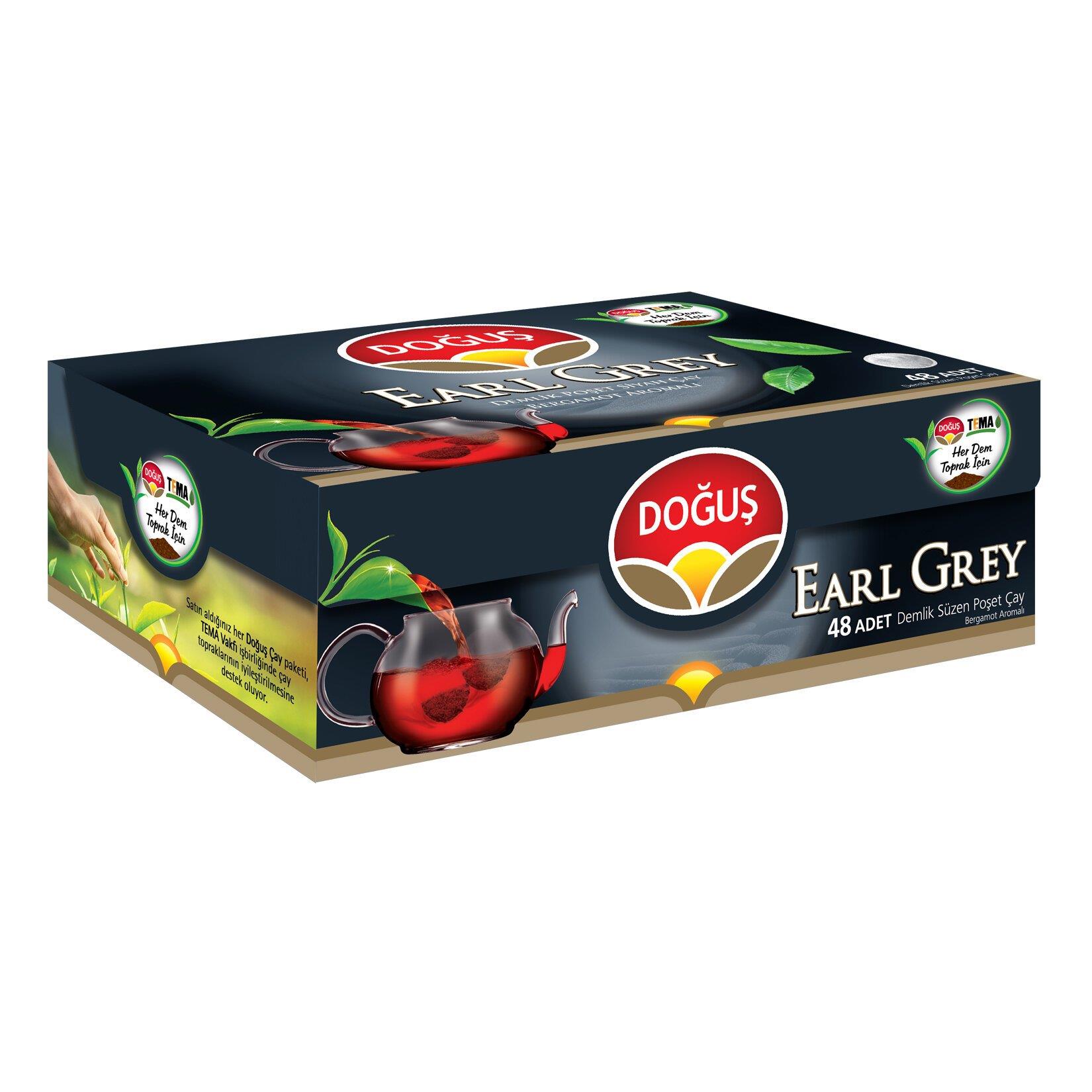 Doğuş Earl Grey Demlik Poşet Çay 48'Li 153 G