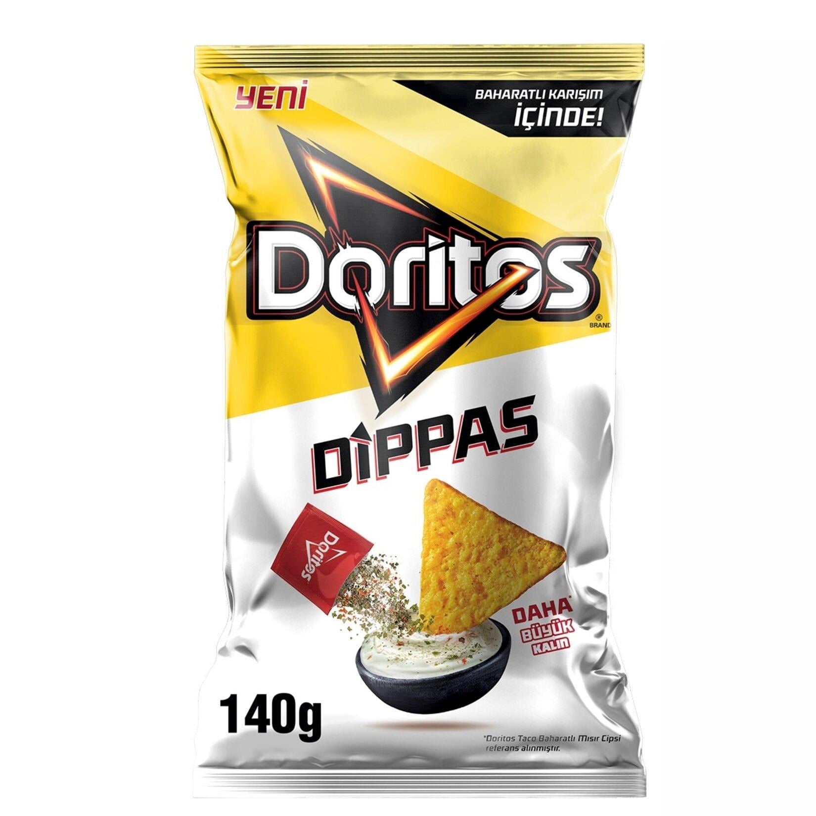 Doritos Dippas Sade Mısır Cipsi 140 G