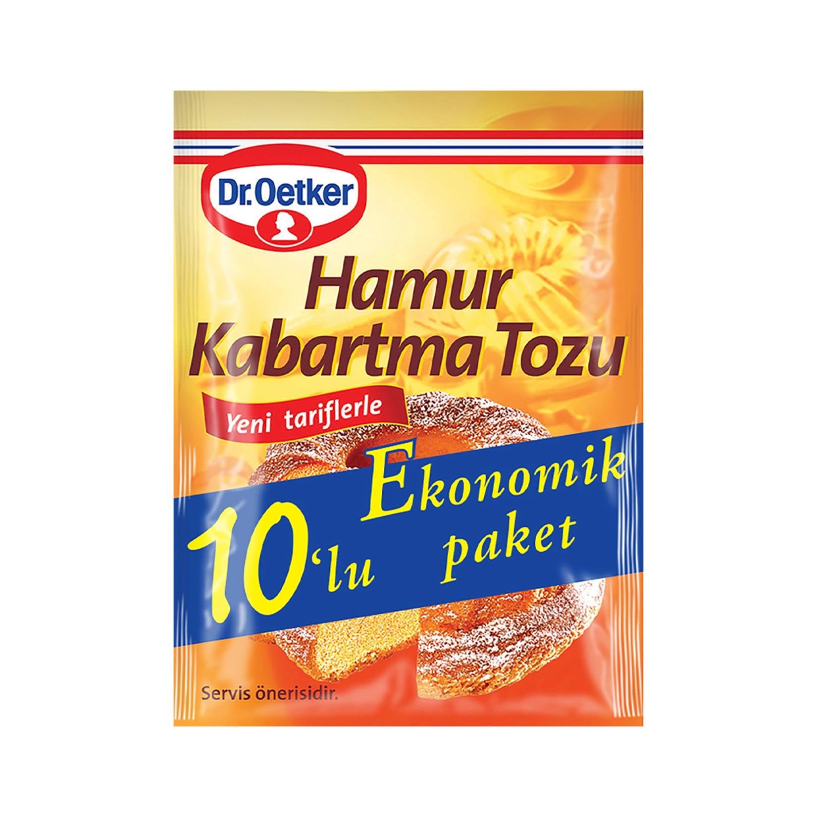 Dr.Oetker Hamur Kabartma Tozu 10'lu Paket 100 G