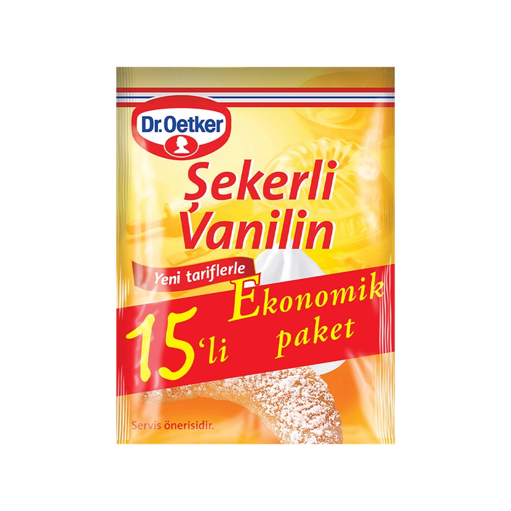 Dr.Oetker Şekerli Vanilin 15'li Paket 75 G