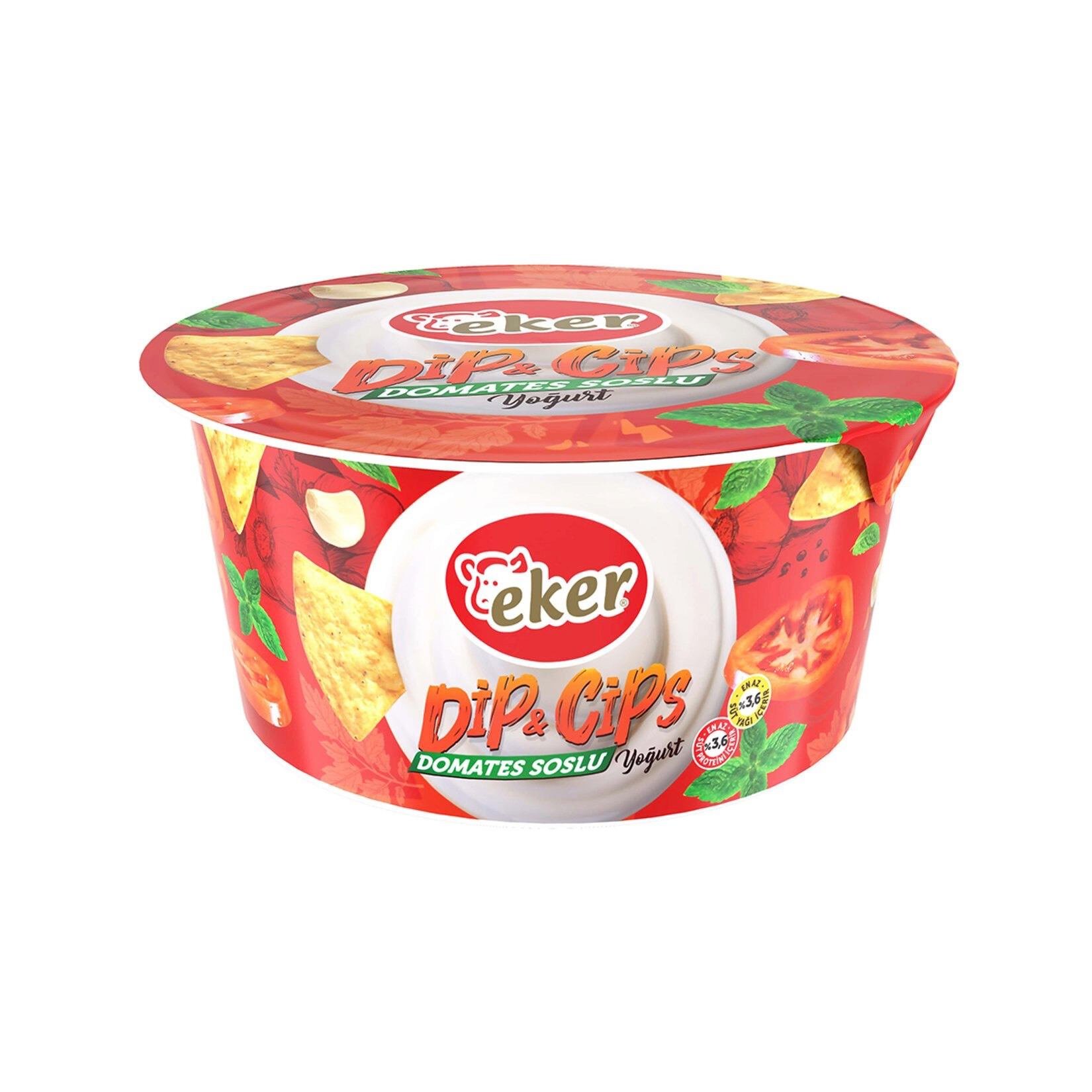 Eker Dip Cips Domates Soslu Yoğurt Sos 125 G