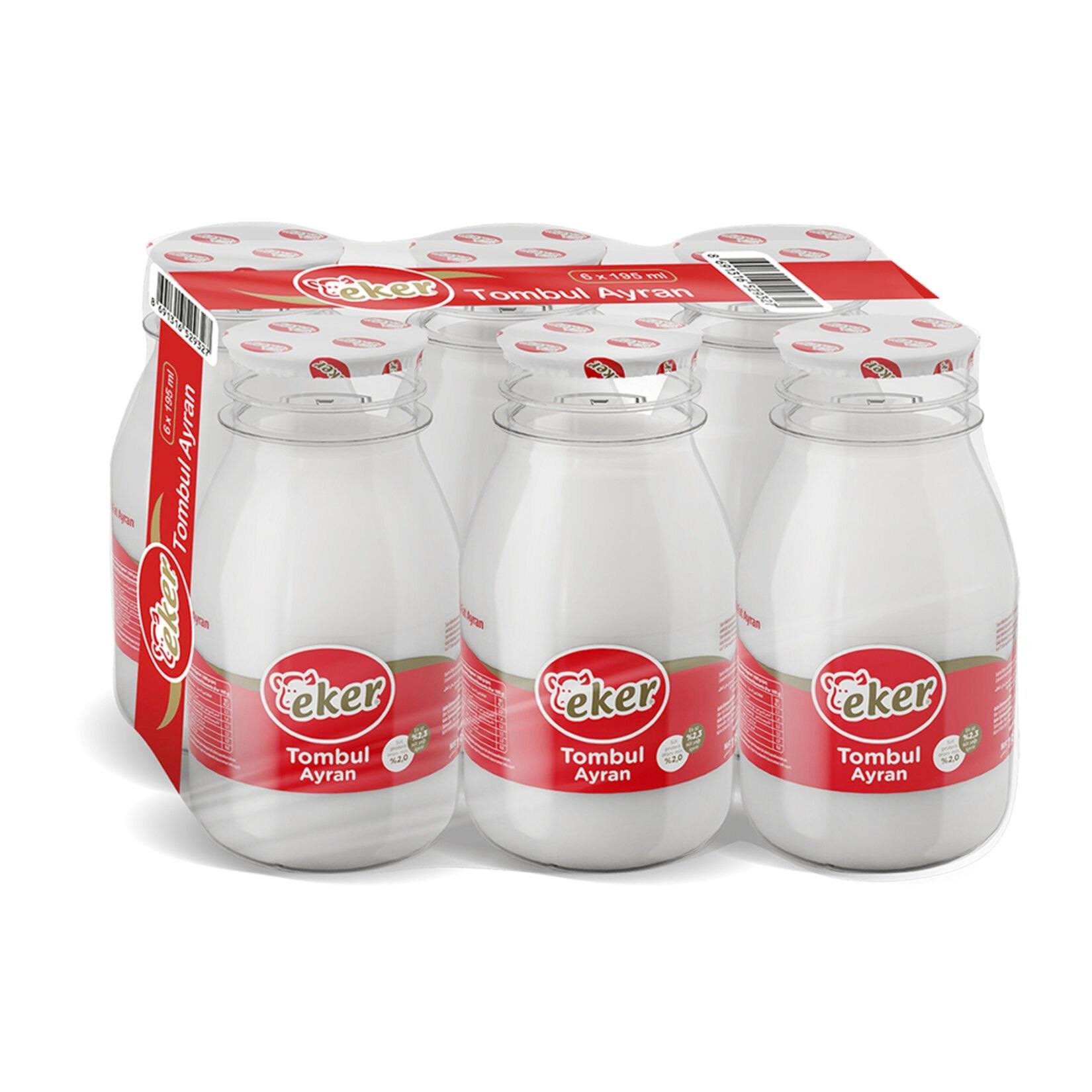 Eker Tombul Ayran 6X195 Ml