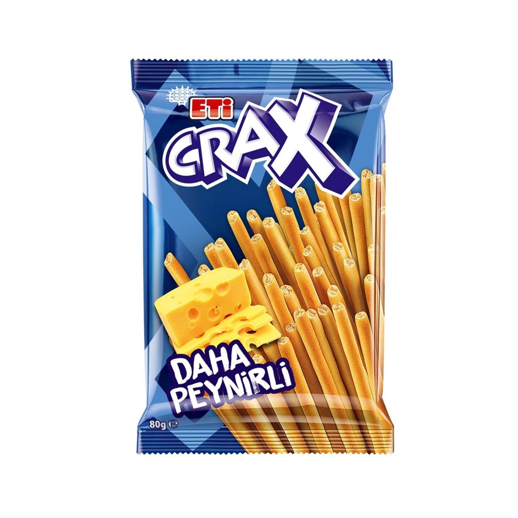 Eti Crax Peynirli Çubuk Kraker 80 g