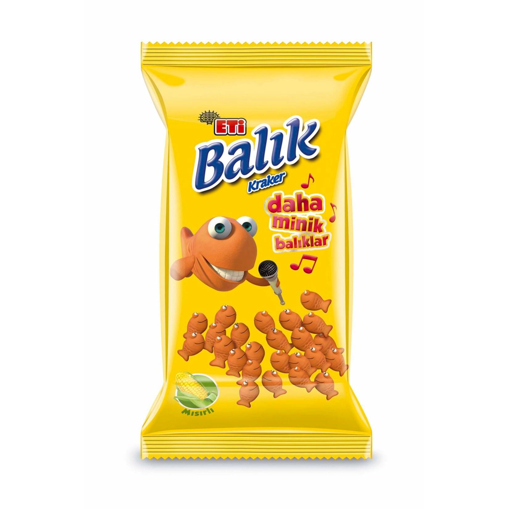 Eti Mini Mısırlı Balık Kraker 70 g