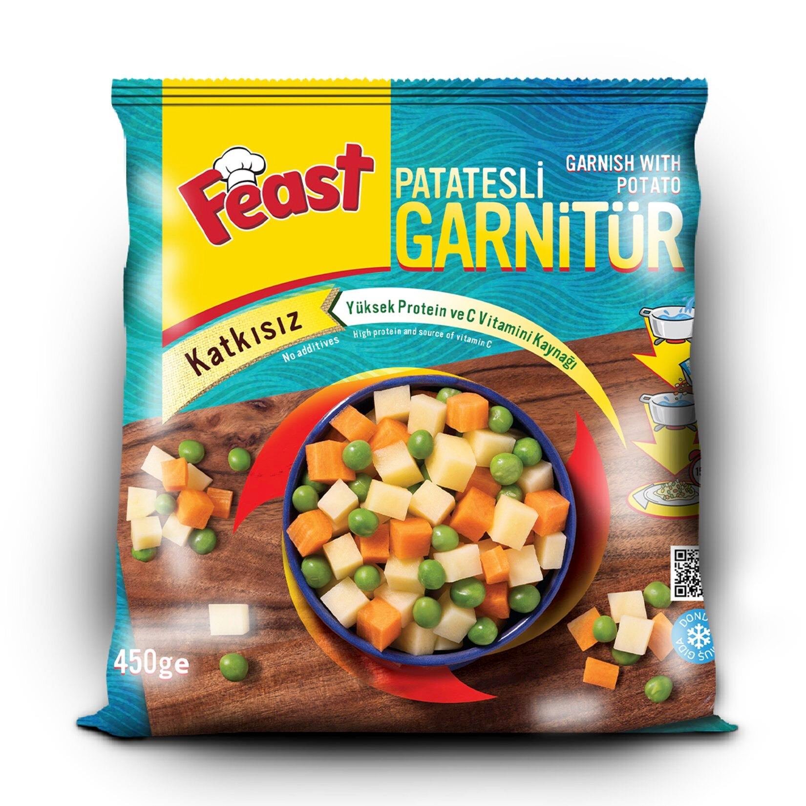 Feast Patatesli Garnitür 450 Gr
