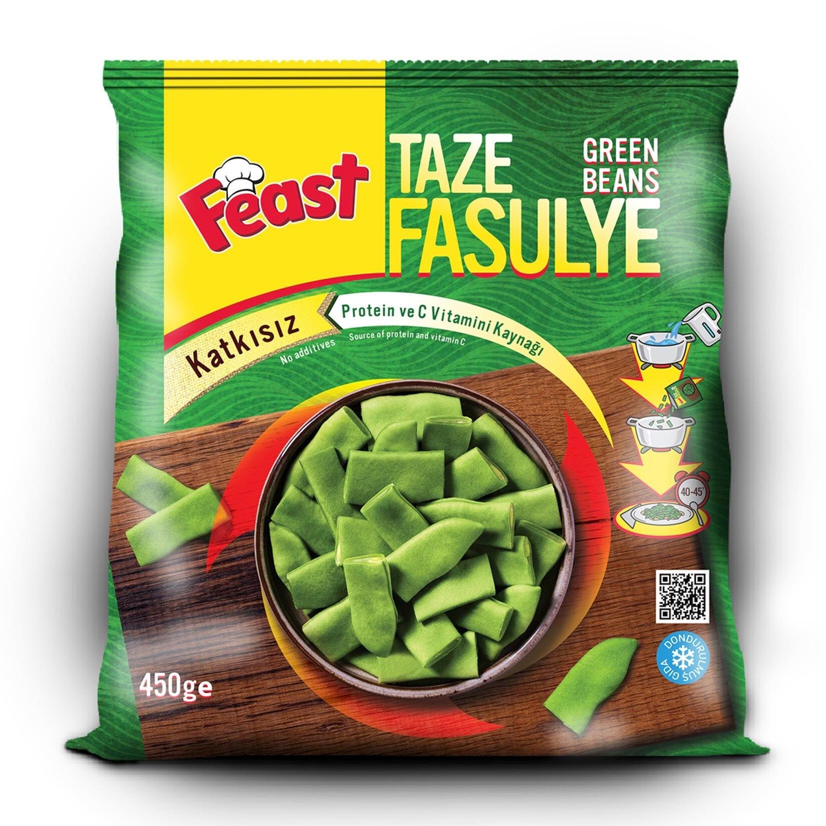 Feast Taze Fasulye 450 G
