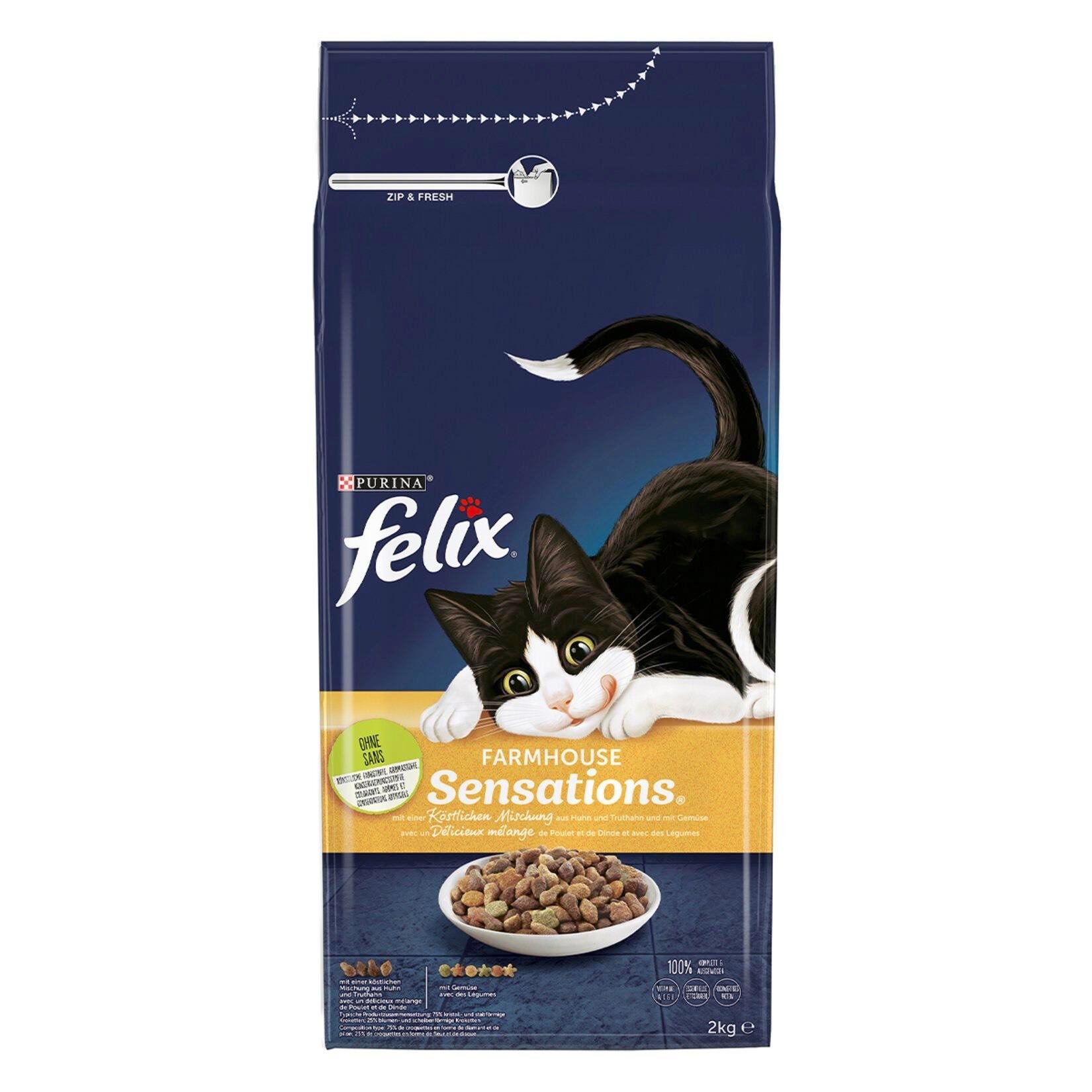 Felix Tavuk Ve Hindili Kedi Maması 2 Kg