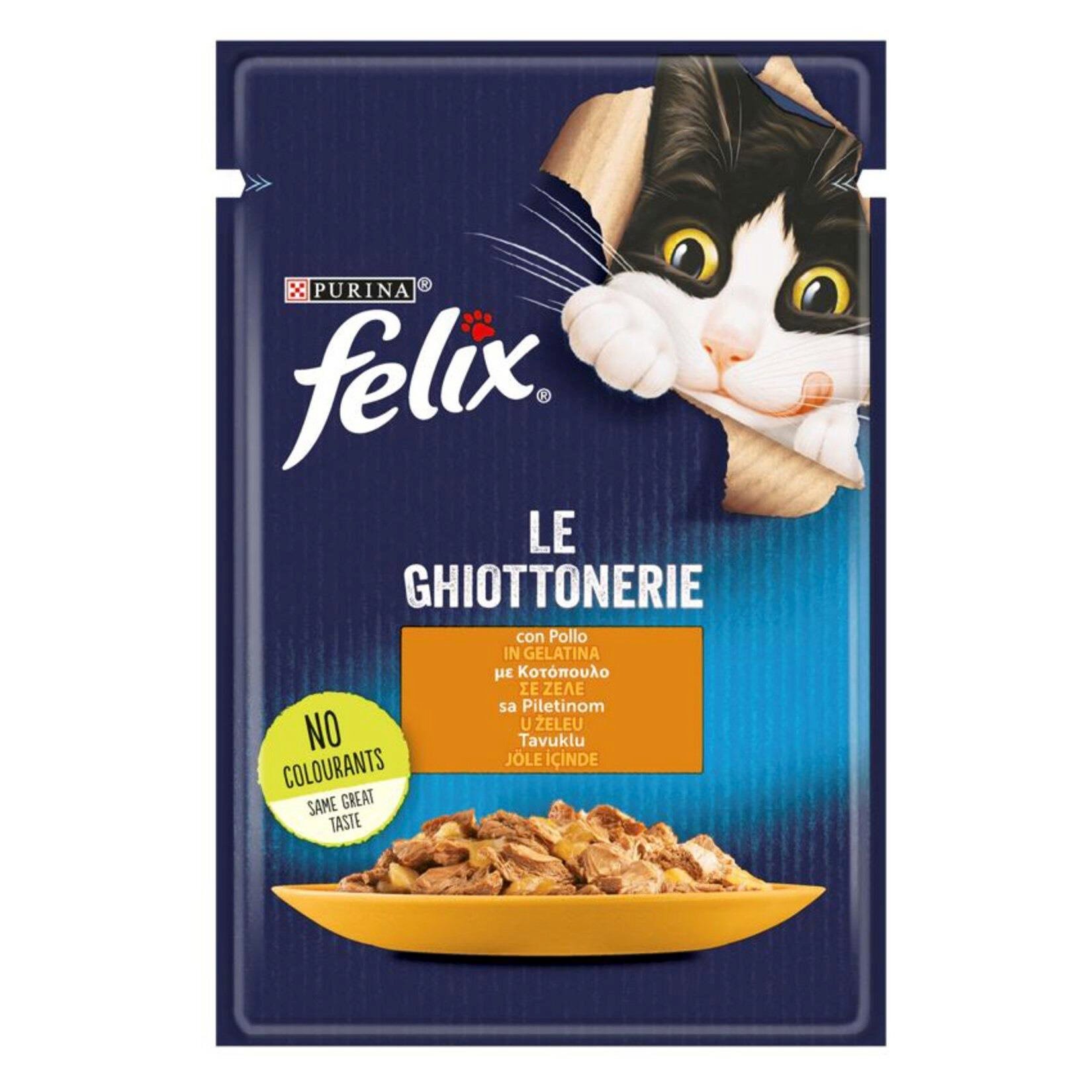 Felix Tavuklu Yaş Kedi Maması 85g Pouch