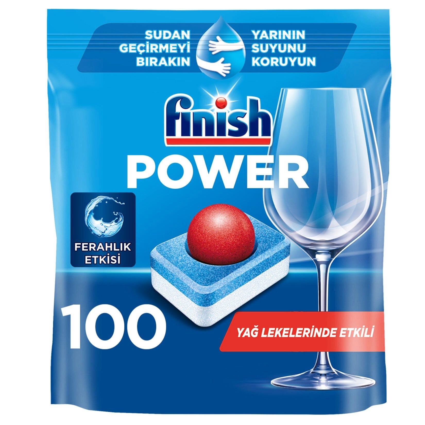 Finish Hepsi Bir Arada 100 Tablet Bulaşık Makinesi Deterjanı