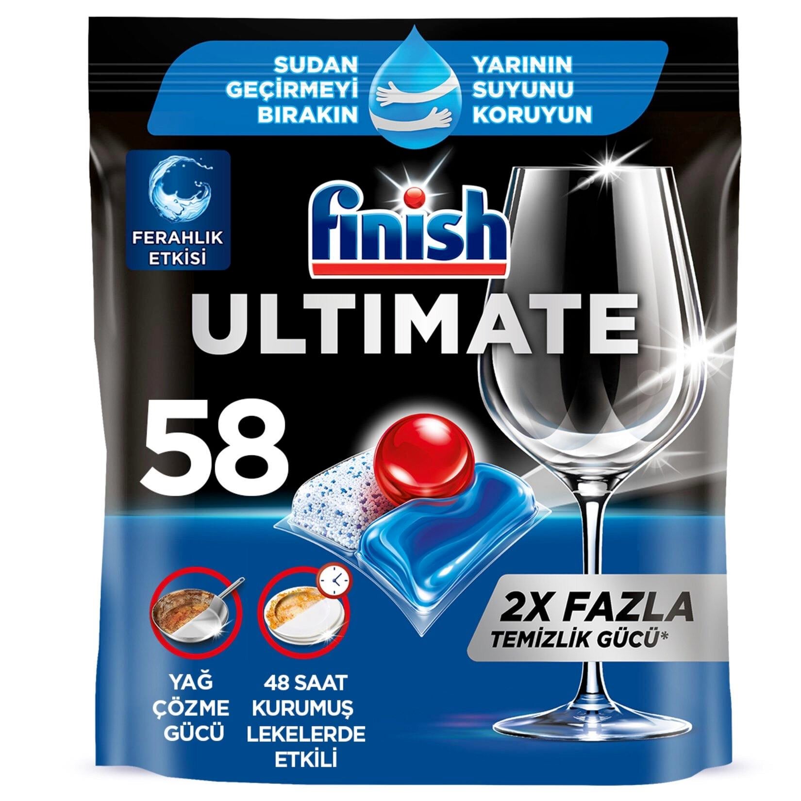 Finish Ultımate Hepsi 1 Arada 58 Tablet 748.2G