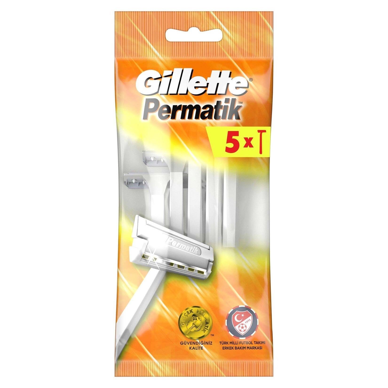 Gillette Permatik Tek Bıçak 5'li