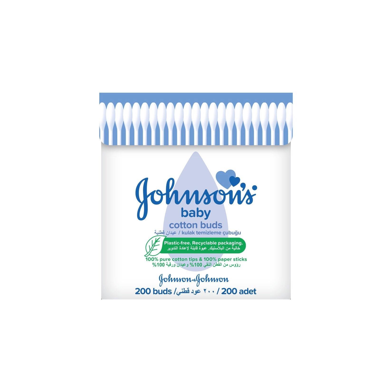 Johnson's Baby Kulak Çubuğu 200'lü