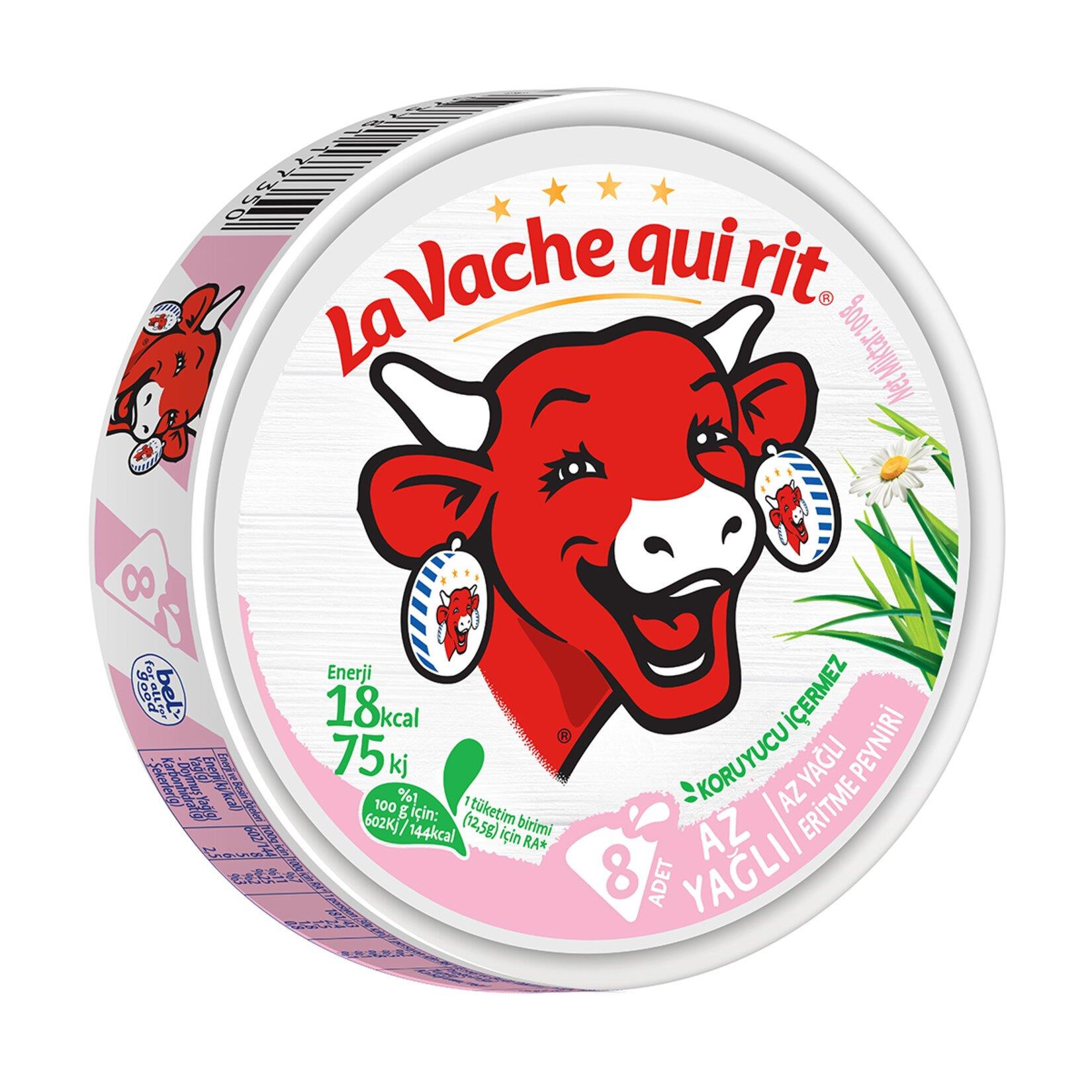 La Vache Qui Rit Üçgen Peynir Light 8'li 100G