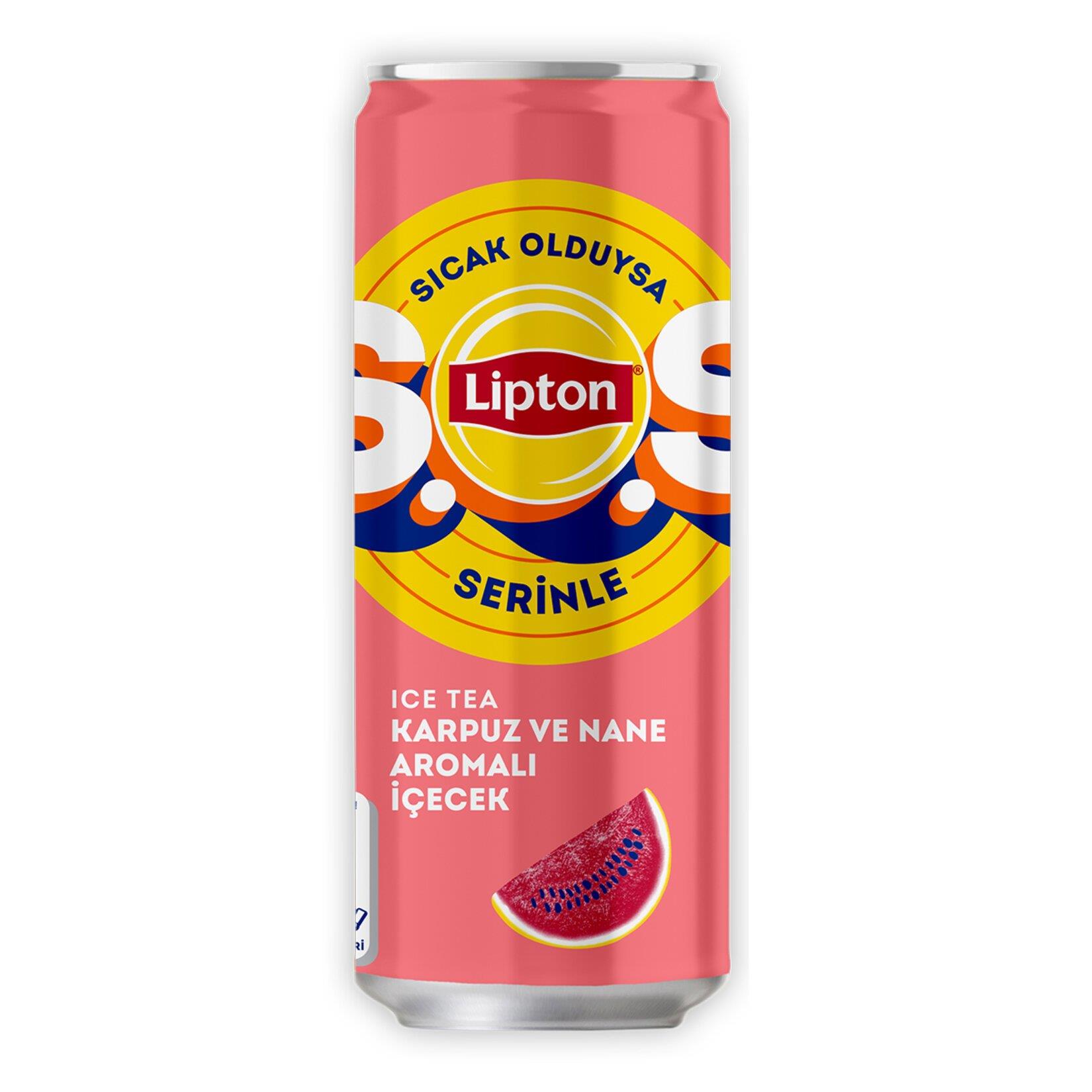 Lipton Ice Tea Karpuz ve Nane Kutu 330 ml