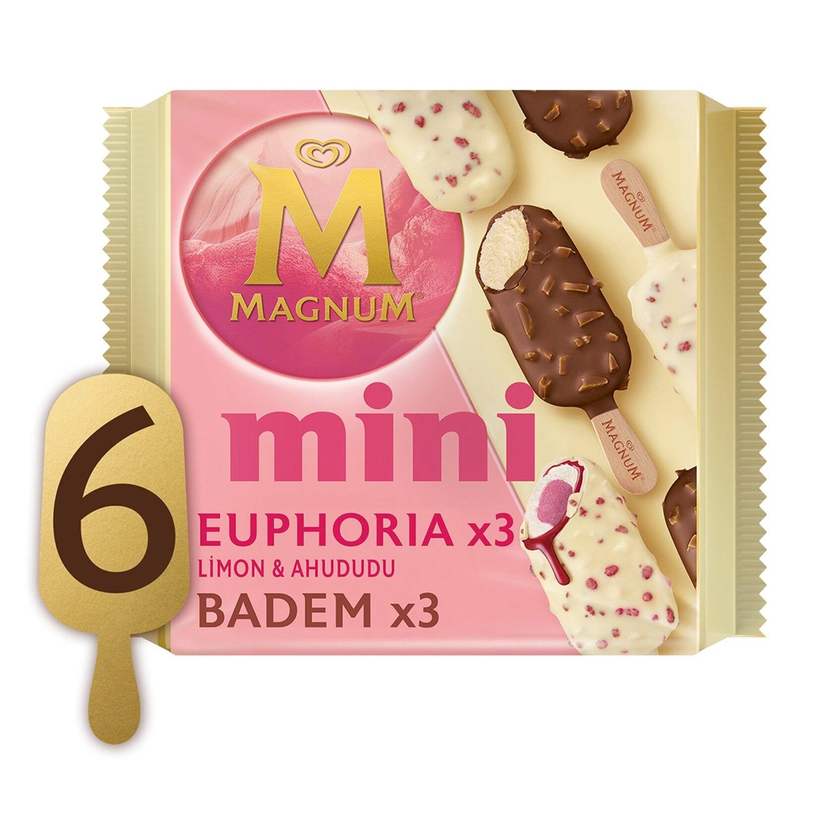 Magnum Mini Double Euphorıa Limon Ahududu Badem 353 ML