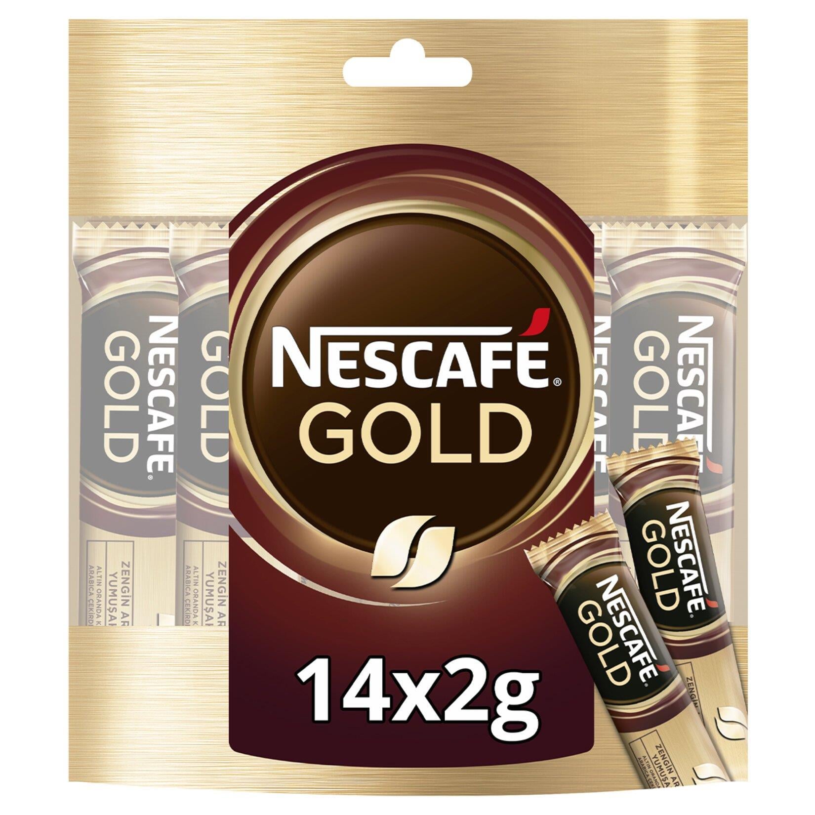 Nescafé Gold Çözünebilir Kahve 2g 14'lü Paket
