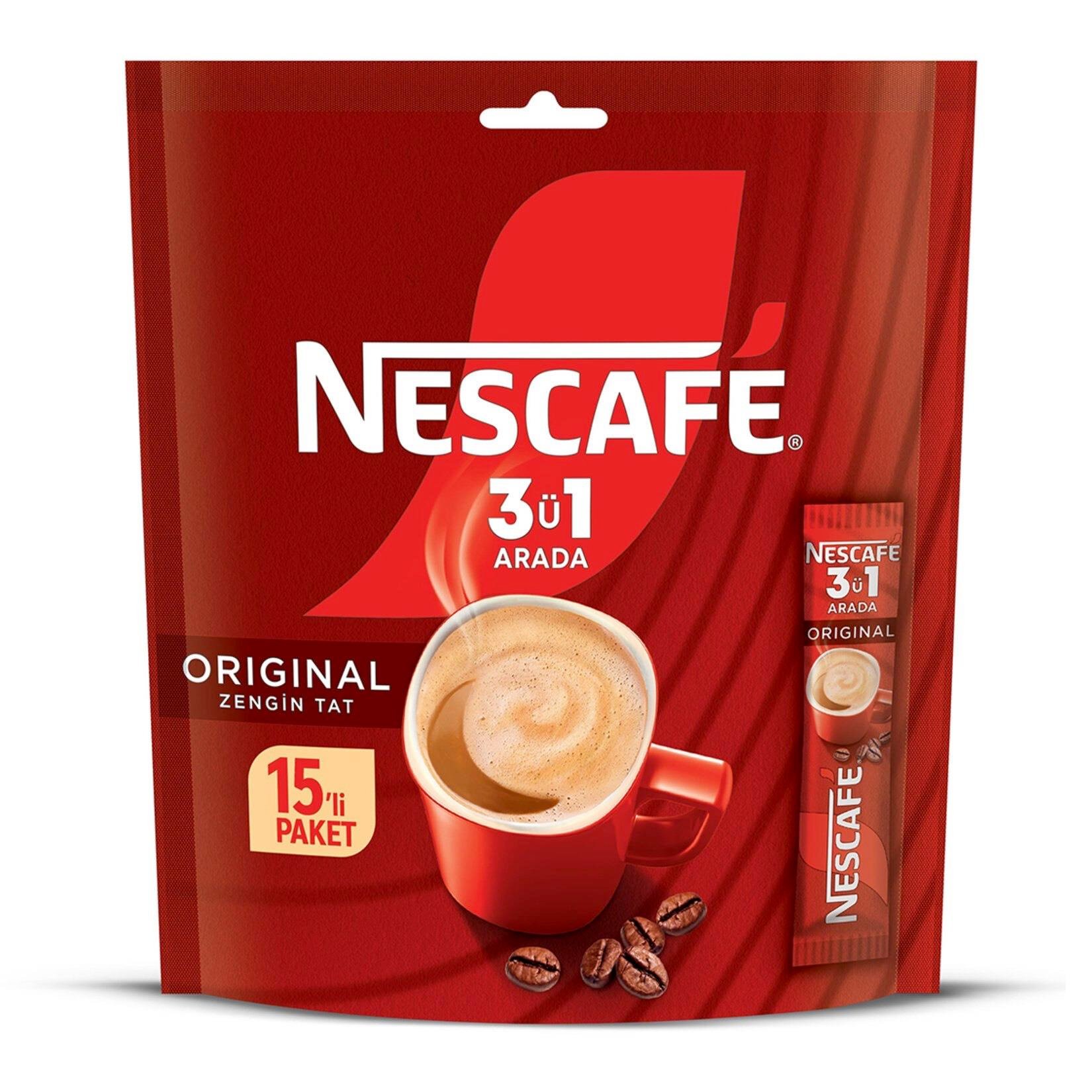 Nescafe 3'Ü 1 Arada 17.5 G*15'li