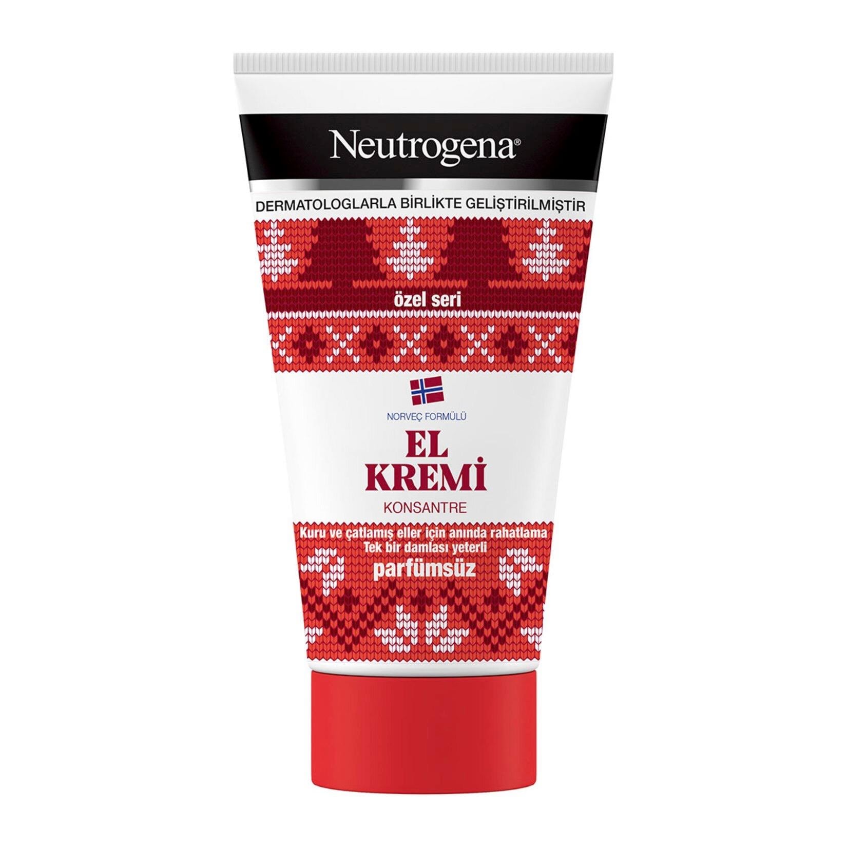 Neutrogena Konsantre El Kremi Parfümsüz 75 Ml