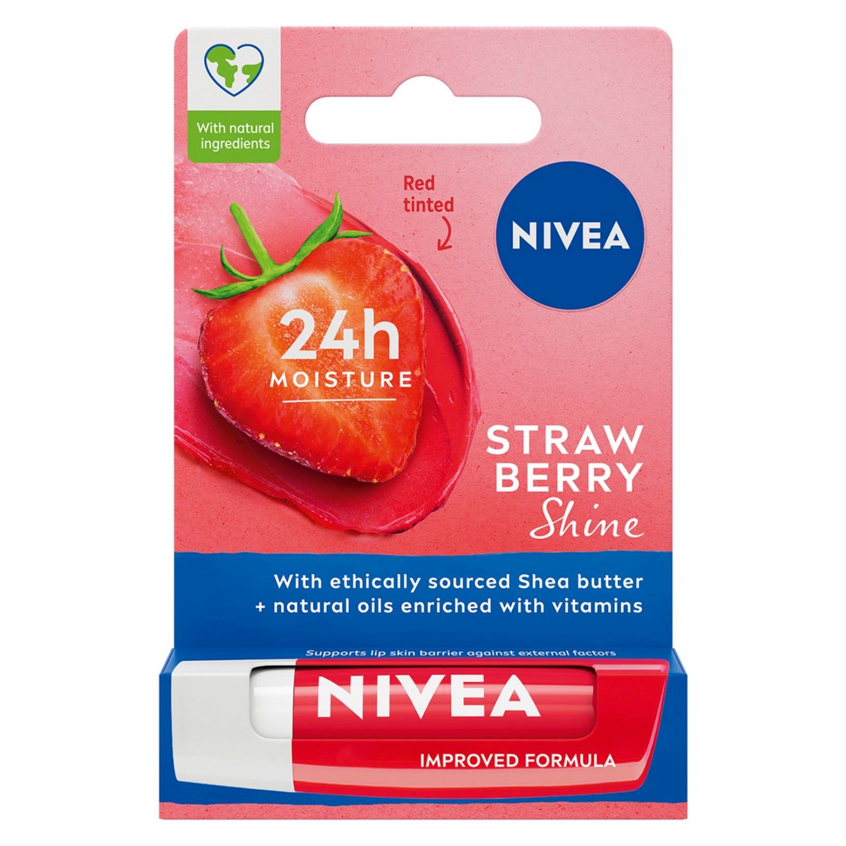 Nivea Çilek Dudak Bakım Kremi