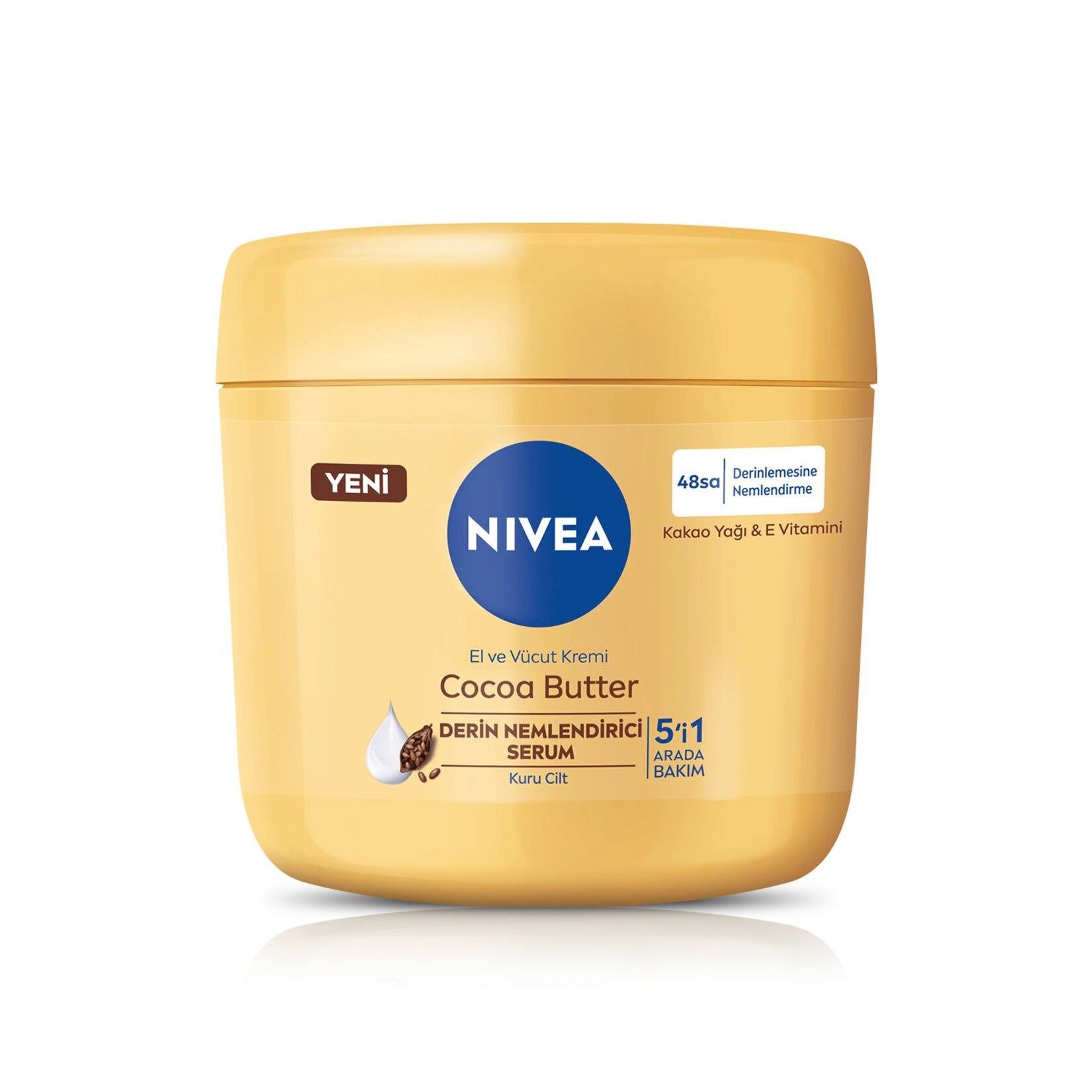 NIVEA El ve Vücut Bakım Kremi Cocoa Butter Kuru Cilt 400ml