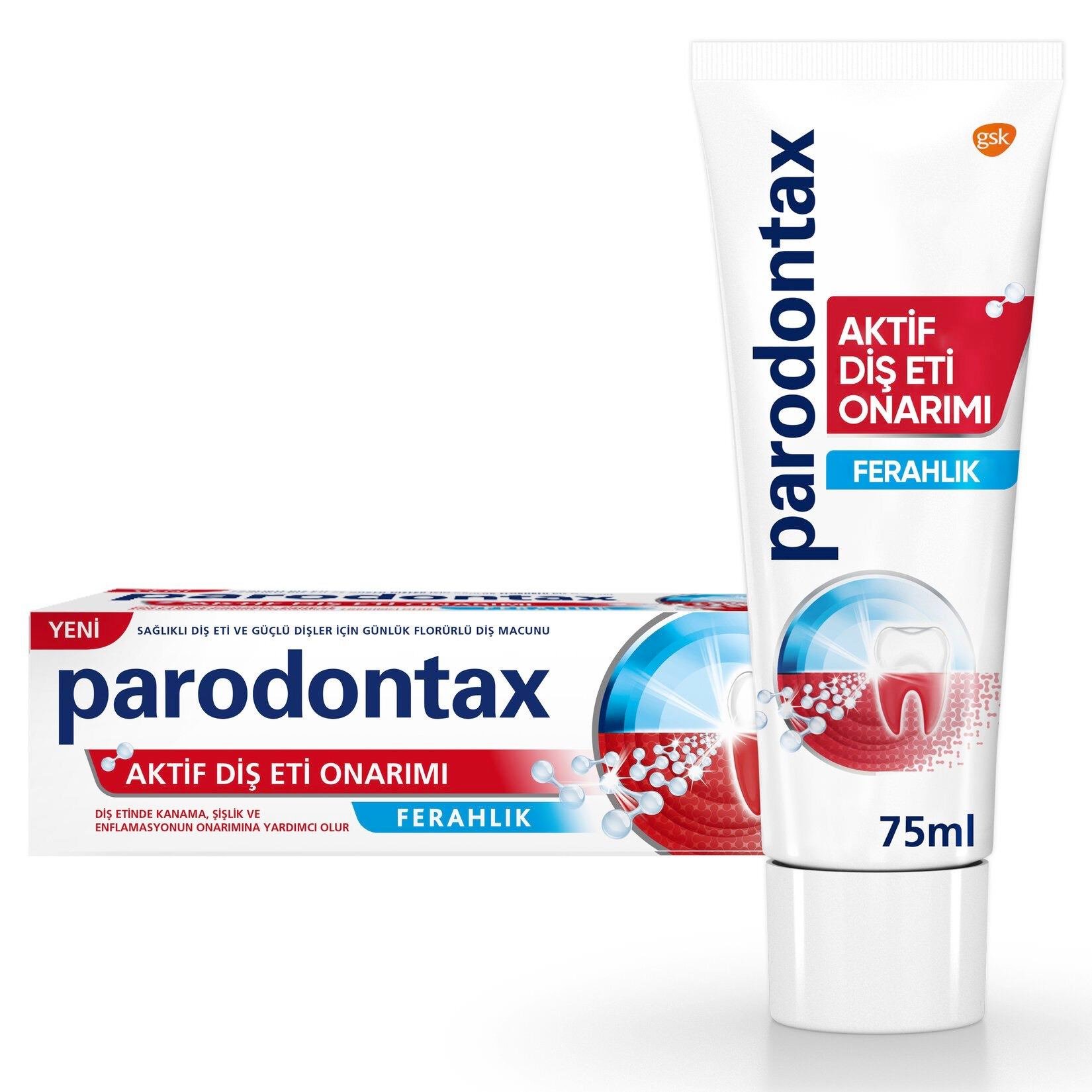 Parodontax Aktif Diş Eti Onarımı Ferahlık 75Ml