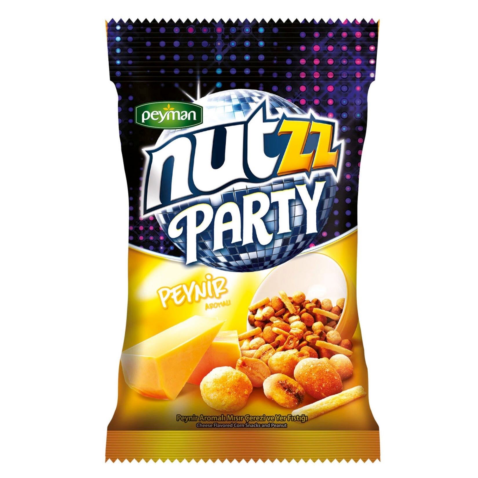 Peyman Nutzz Party Peynir Aromalı Mısır Çerezi 200 G