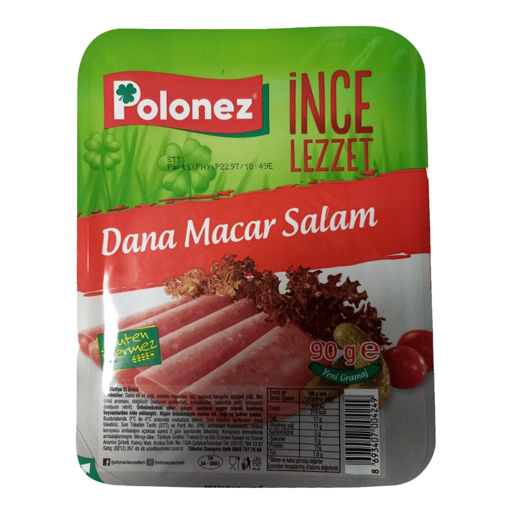 Polonez Macar Salam 90 G