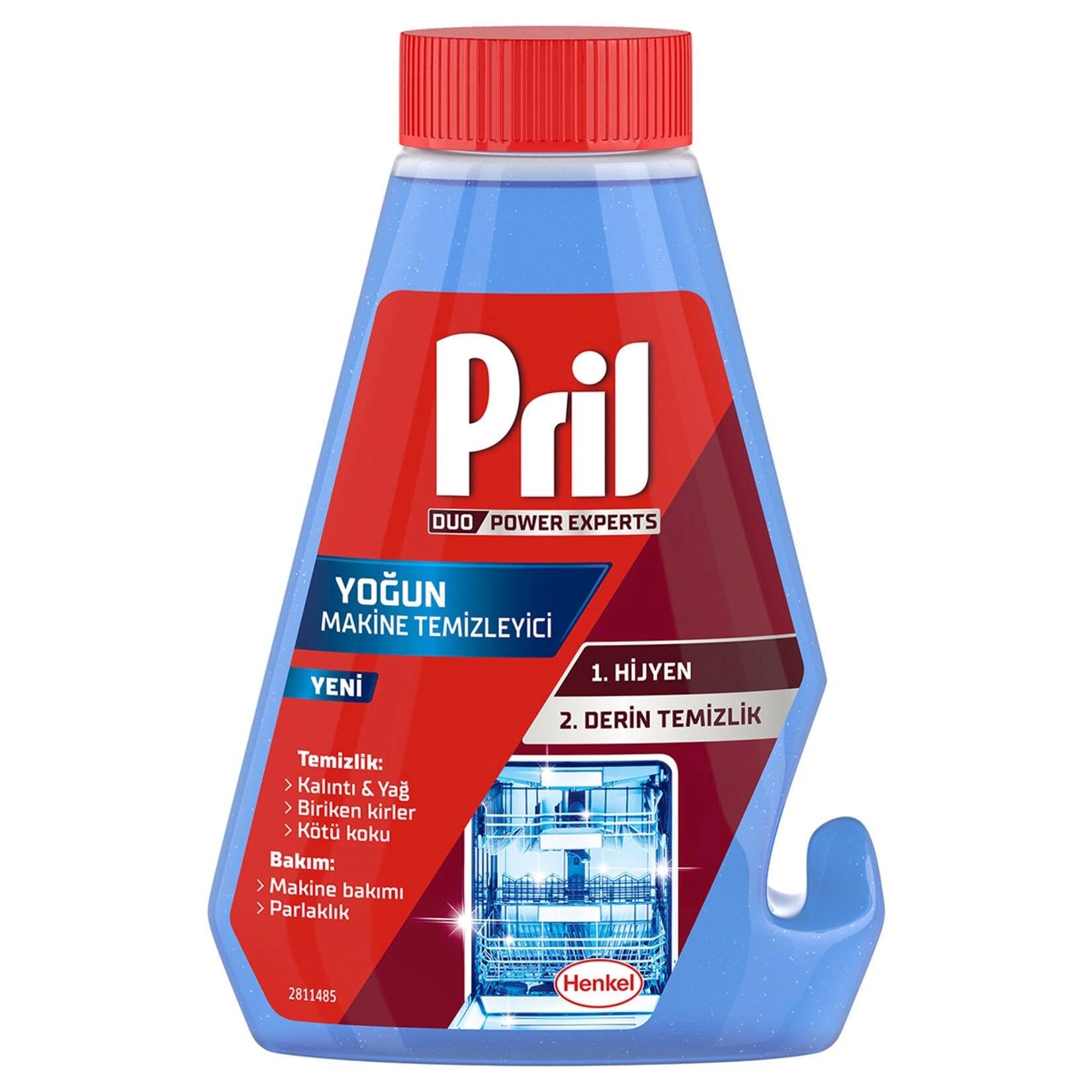 Pril Yoğun Bulaşık Makine Temizleyici 250 Ml