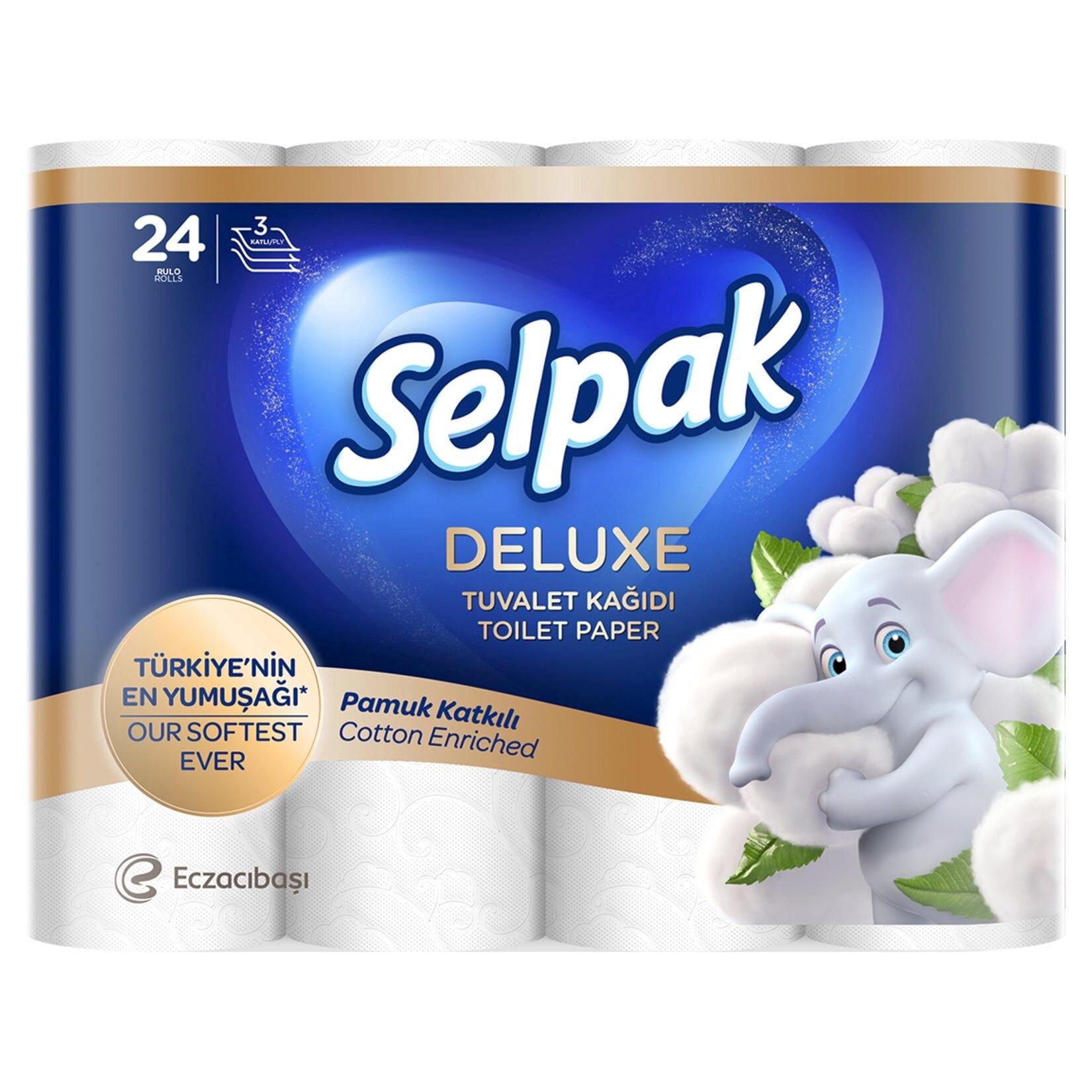 Selpak Deluxe Tuvalet Kağıdı 24'lü