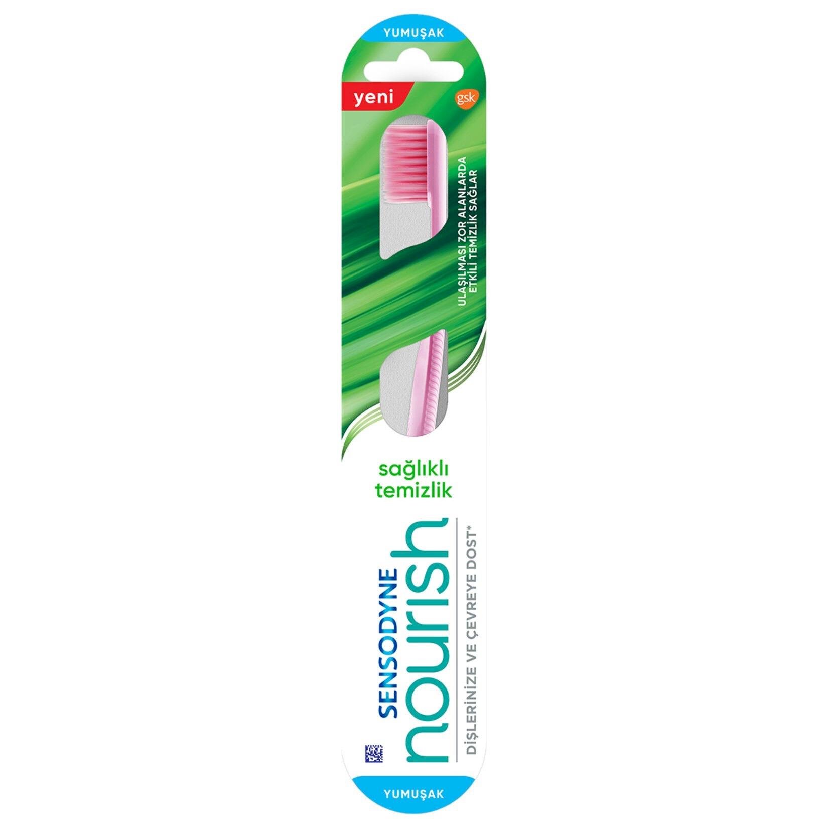 Sensodyne Nourish Sağlıklı Temizlik Yumuşak Diş Fırçası
