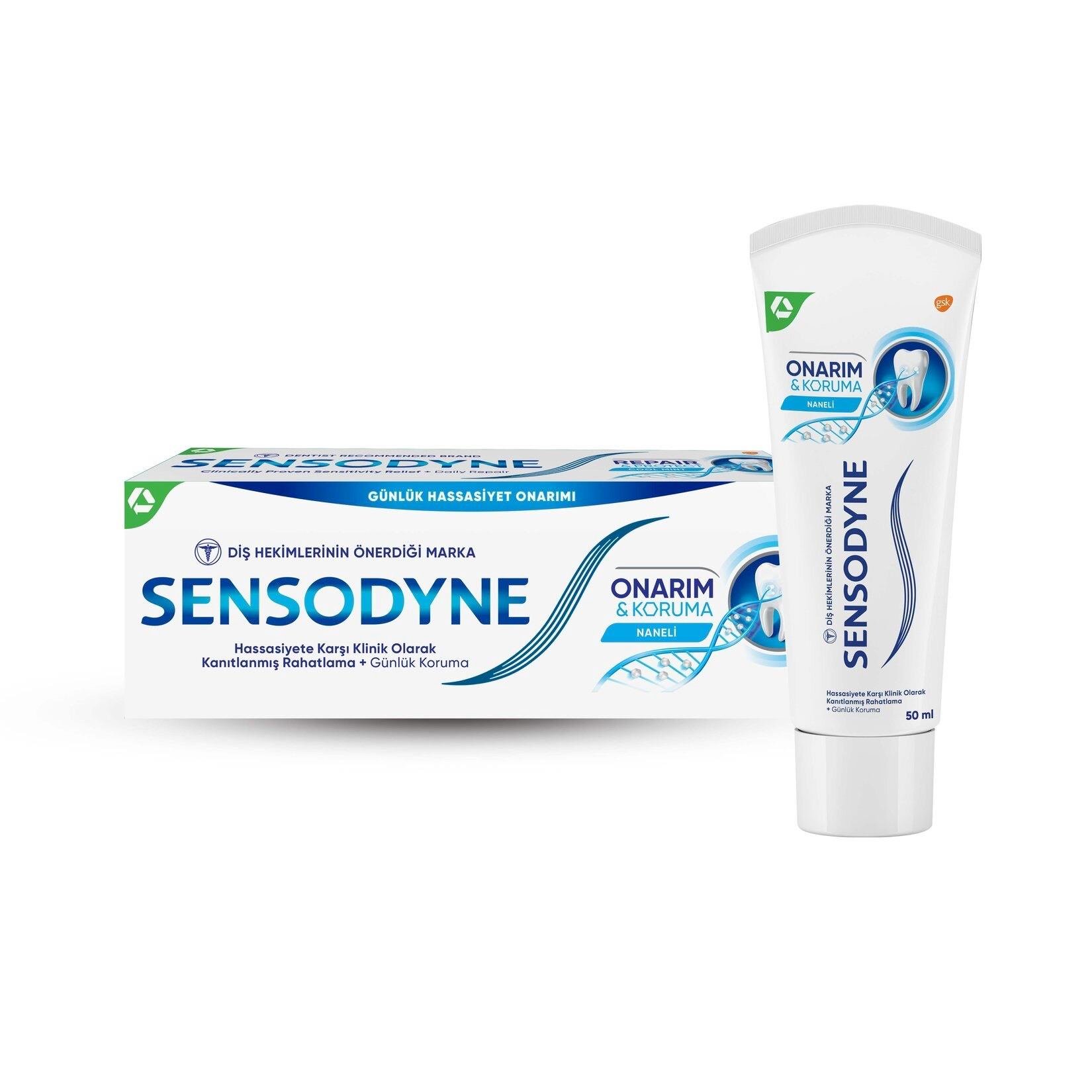 Sensodyne Onarım ve Koruma Diş Macunu 50 Ml