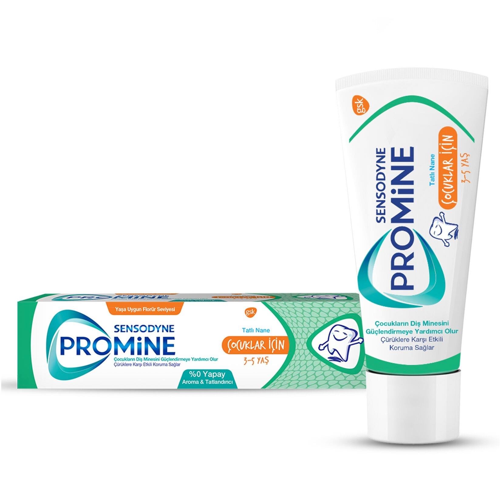 Sensoyne Promine Kids 3-5 Yaş Diş Macunu 50 Ml