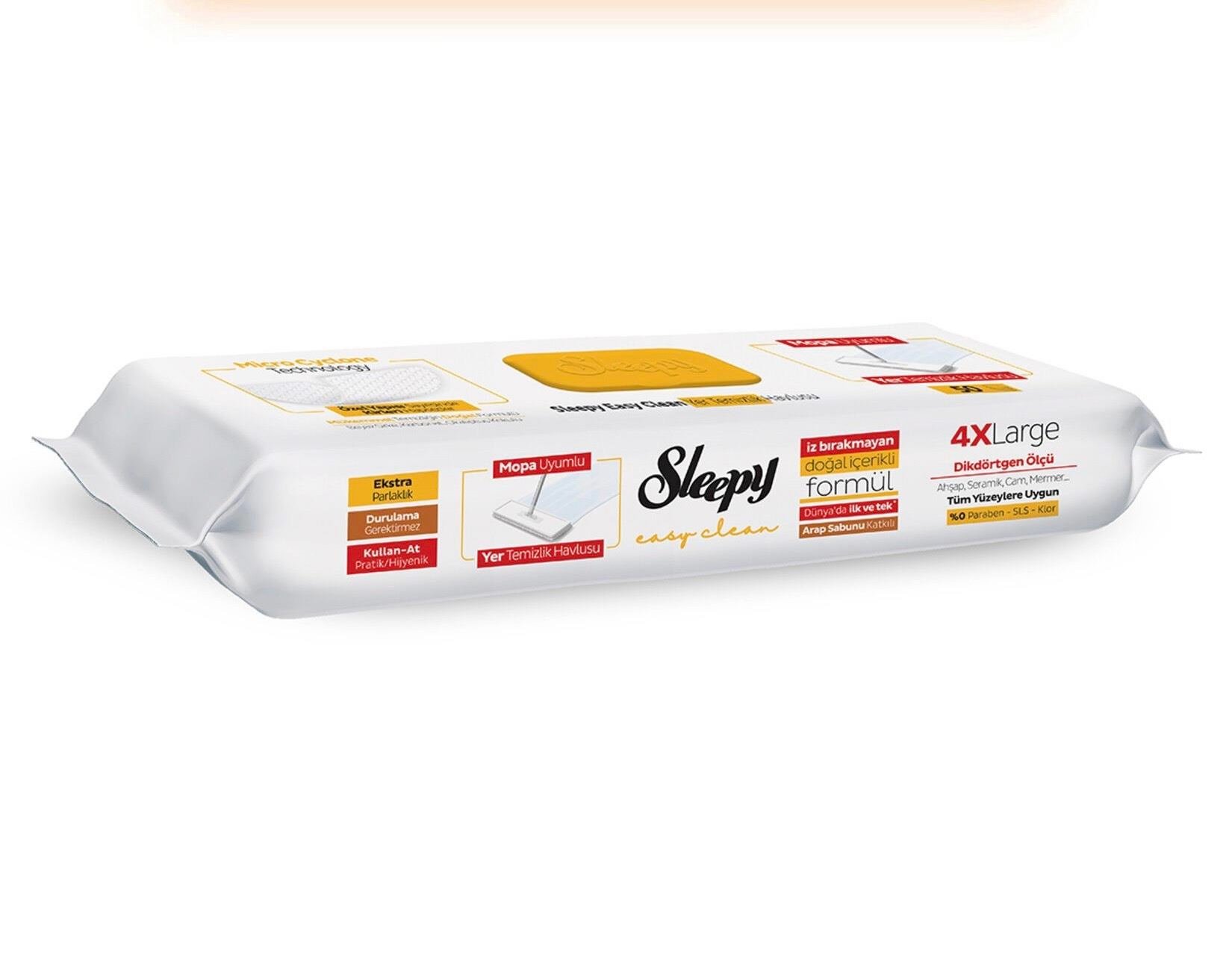Sleepy Yer Temizlik Havlusu Arap Sabunlu 50'li
