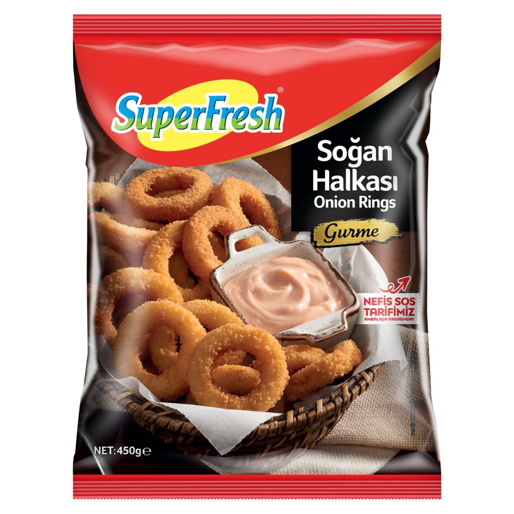 Superfresh Soğan Halkası Gurme 450G