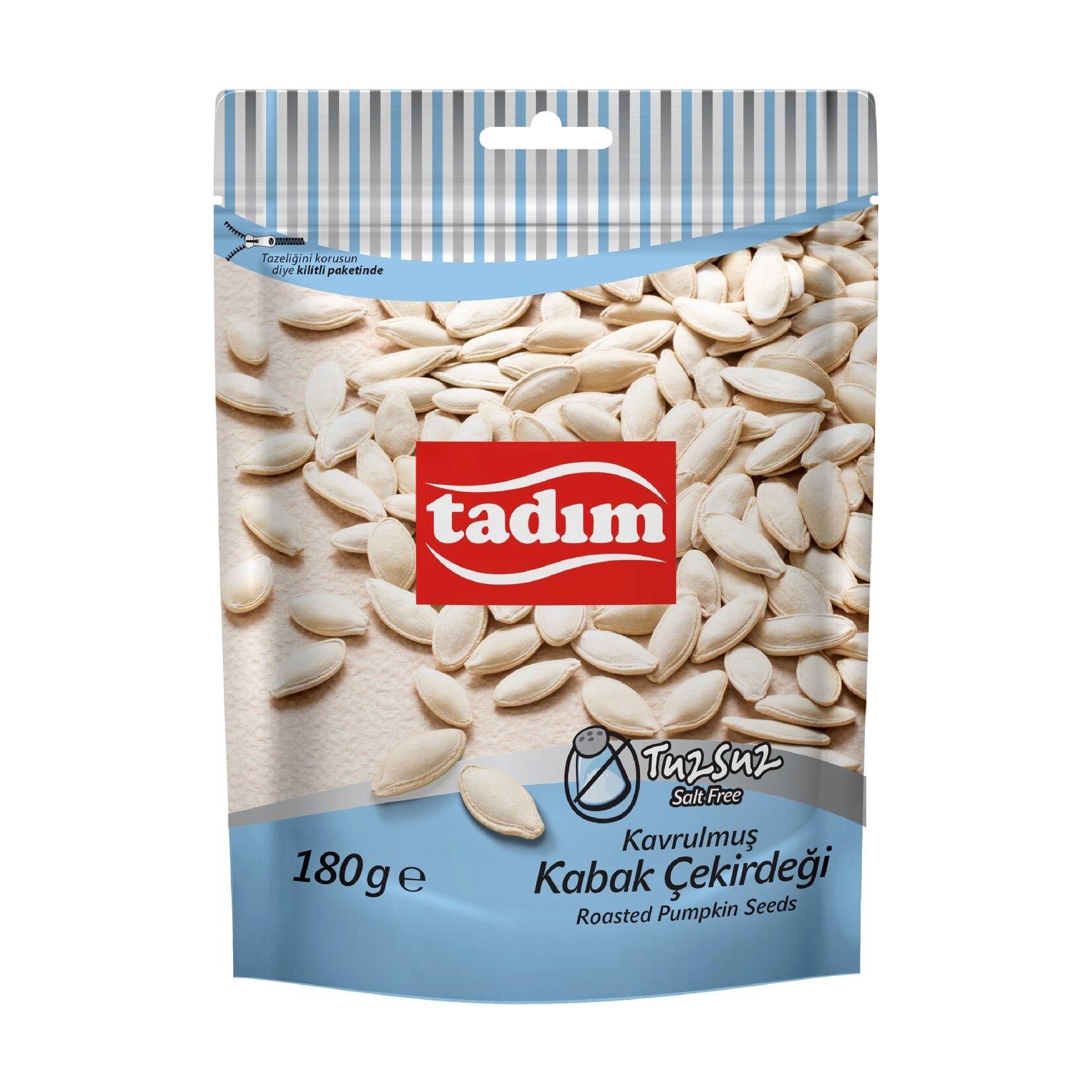 Tadım Kavrulmuş Tuzsuz Kabak Çekirdeği 180 G