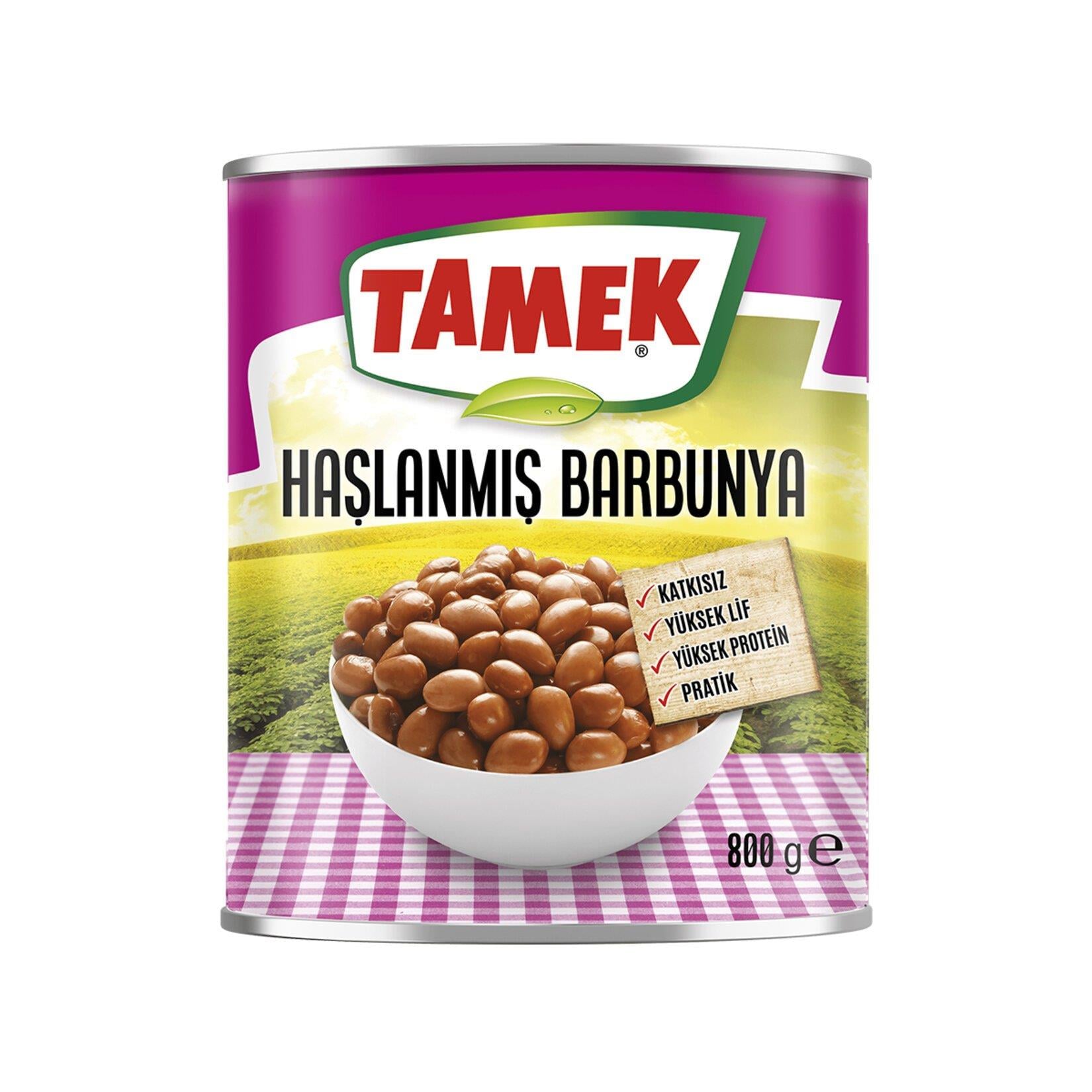 Tamek Haşlanmış Barbunya 800 G