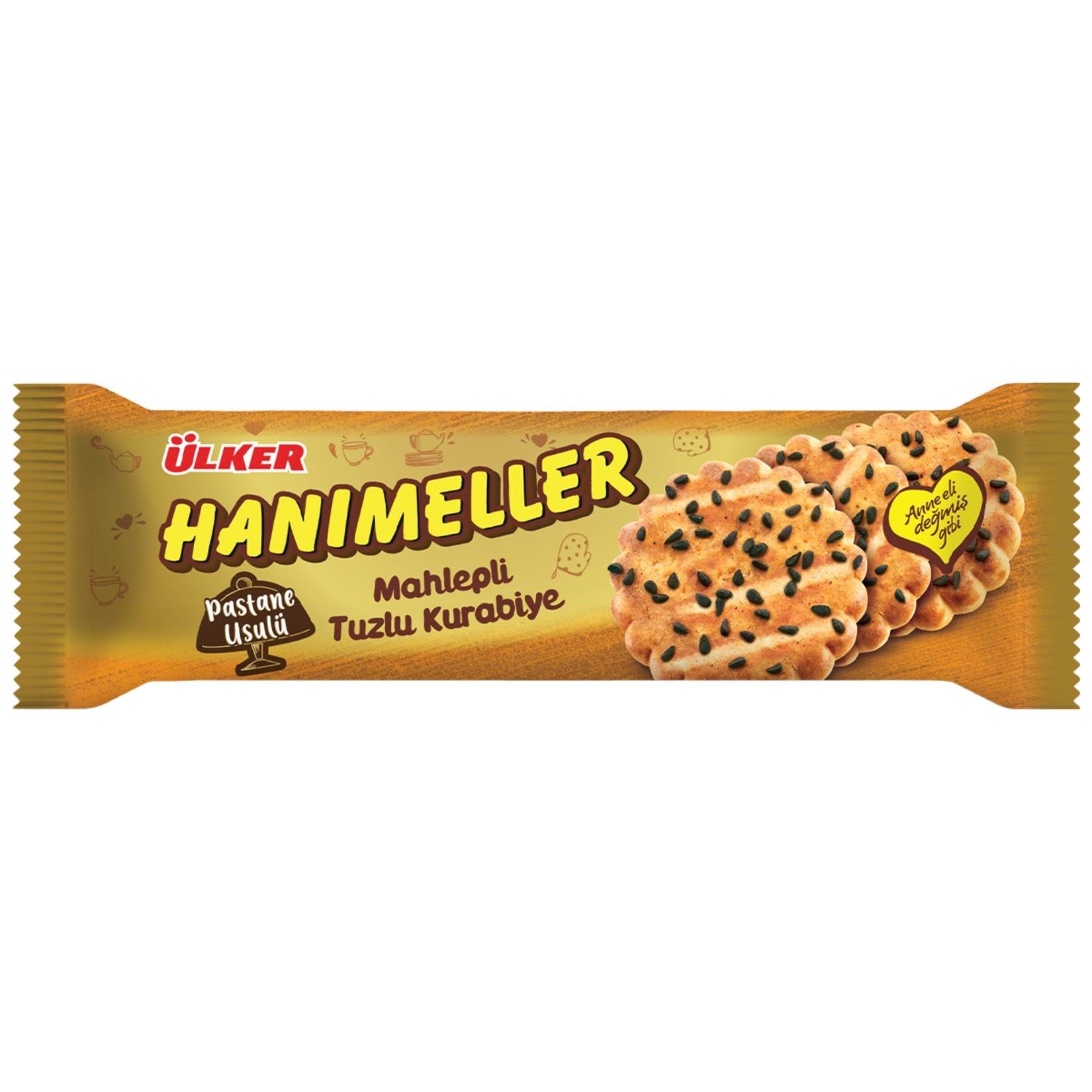 Ülker Hanımeller Mahlepli Tuzlu Kurabiye 81 G