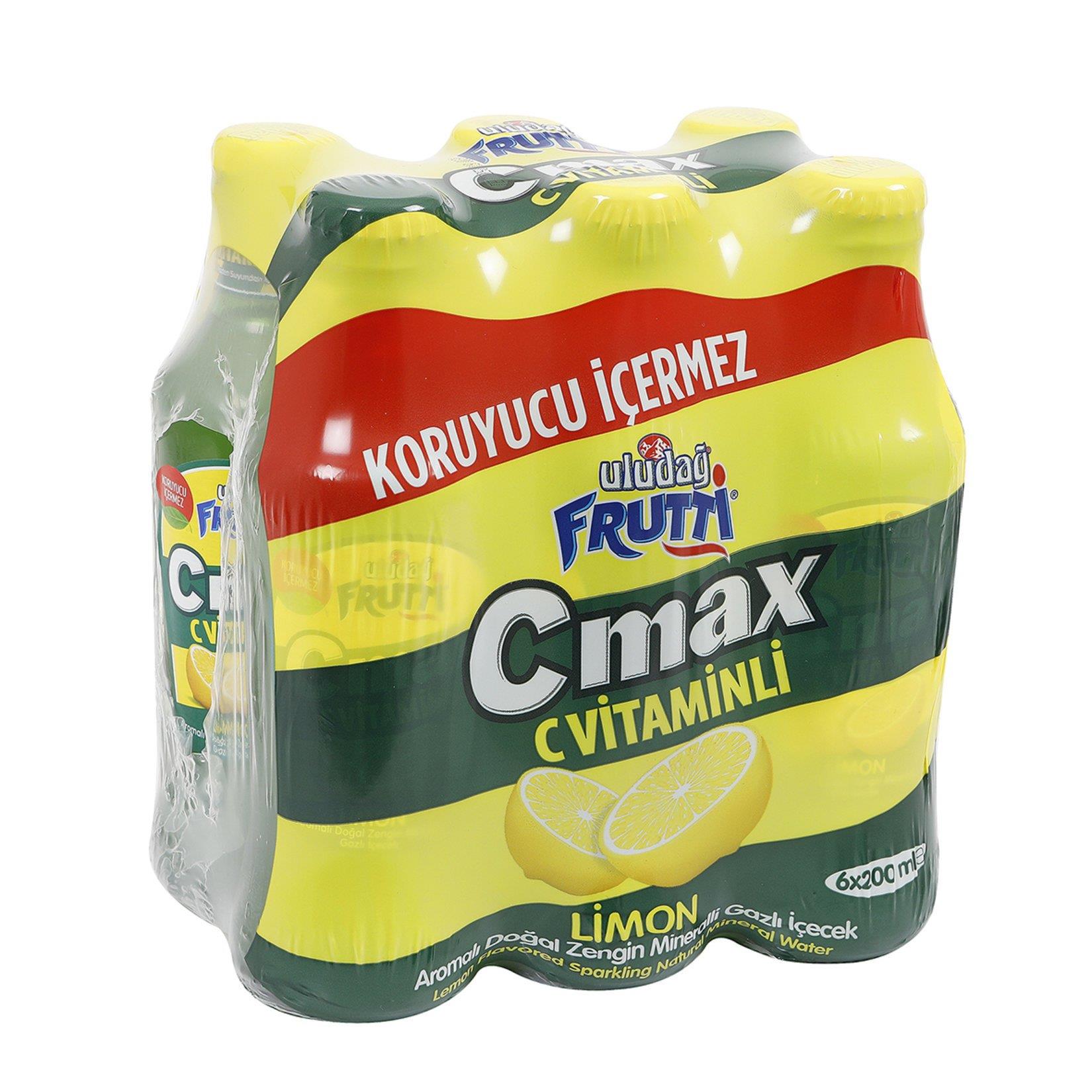 Uludağ Frutti C Max Vitaminli 6X200 Ml