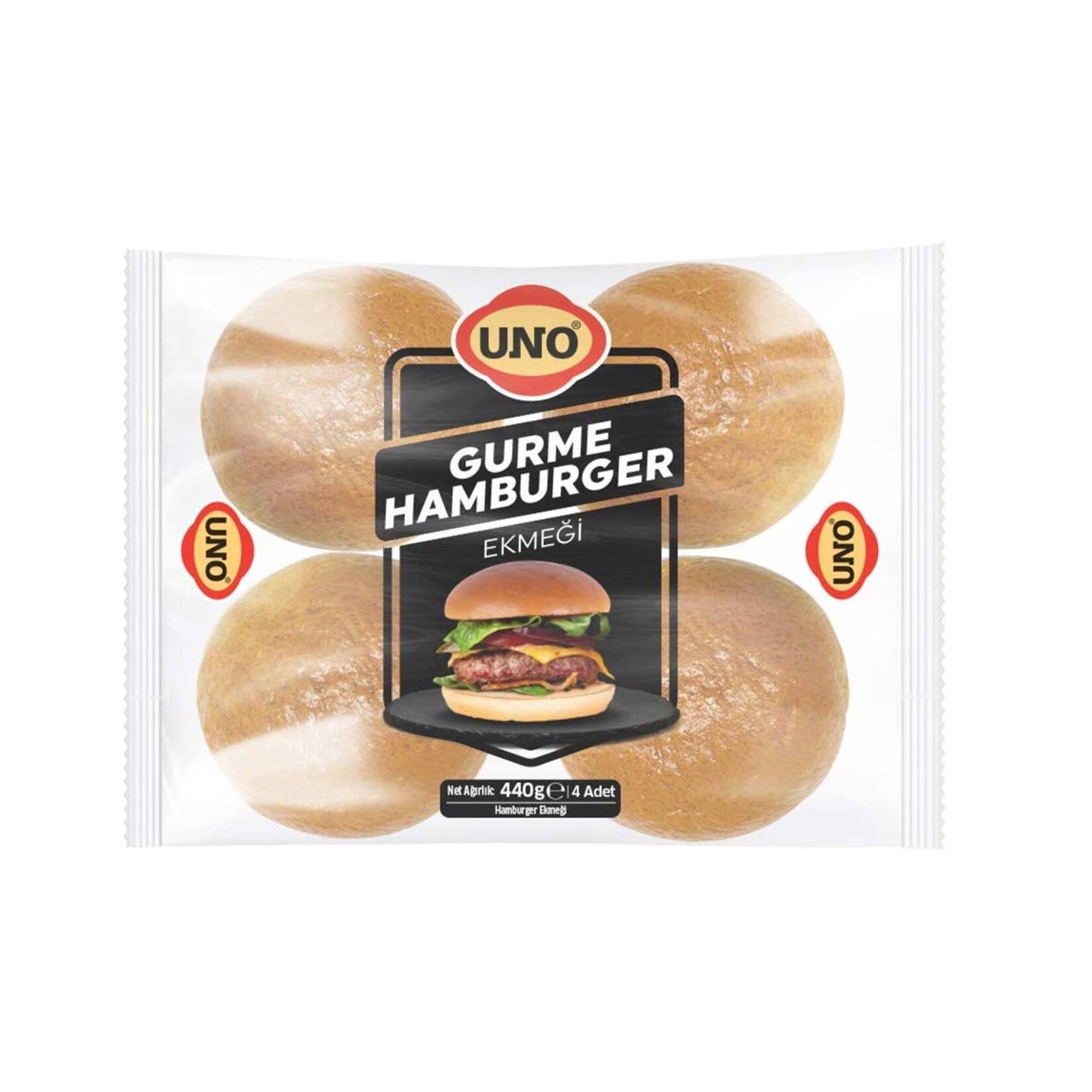 Uno Gurme Hamburger Ekmeği 4X110 G