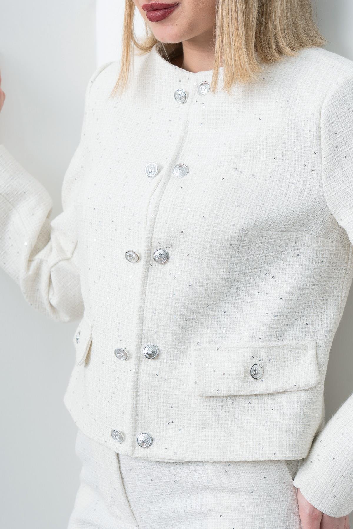 ÇİFT DÜĞMELİ CEKET TAKIM 1285