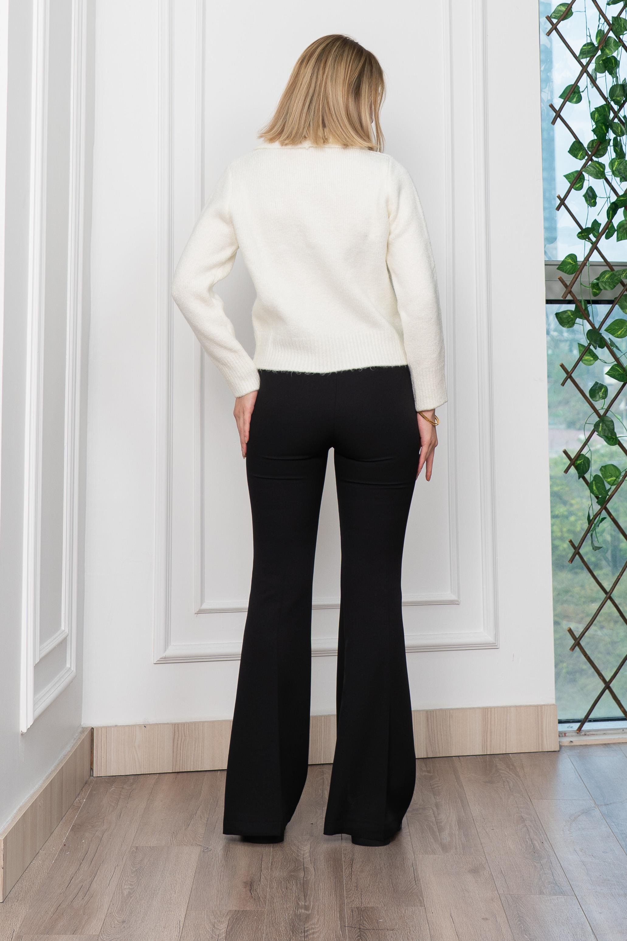 Çift Düğmeli Yün Triko Hırka 255252